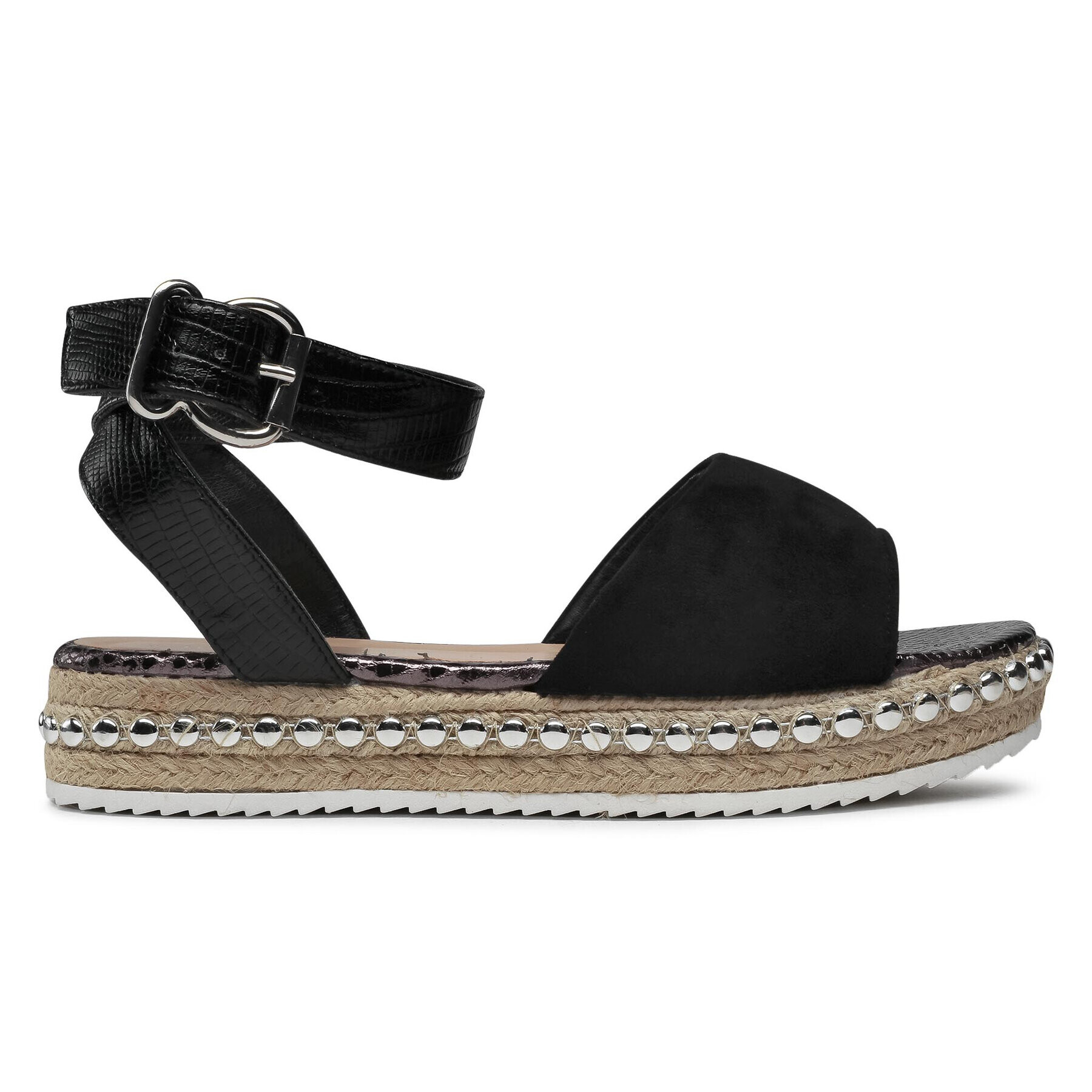 DeeZee Espadrile WS210402-01 Črna - Pepit.si