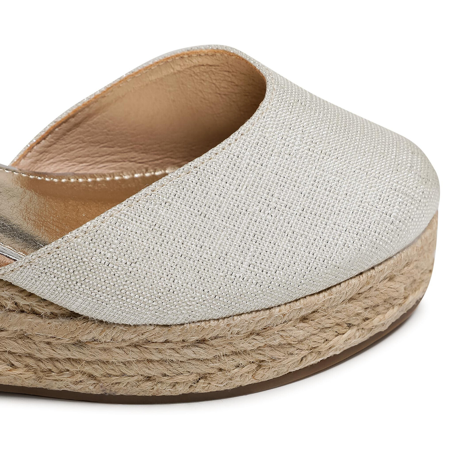 DeeZee Espadrile WS270902-03 Bež - Pepit.si