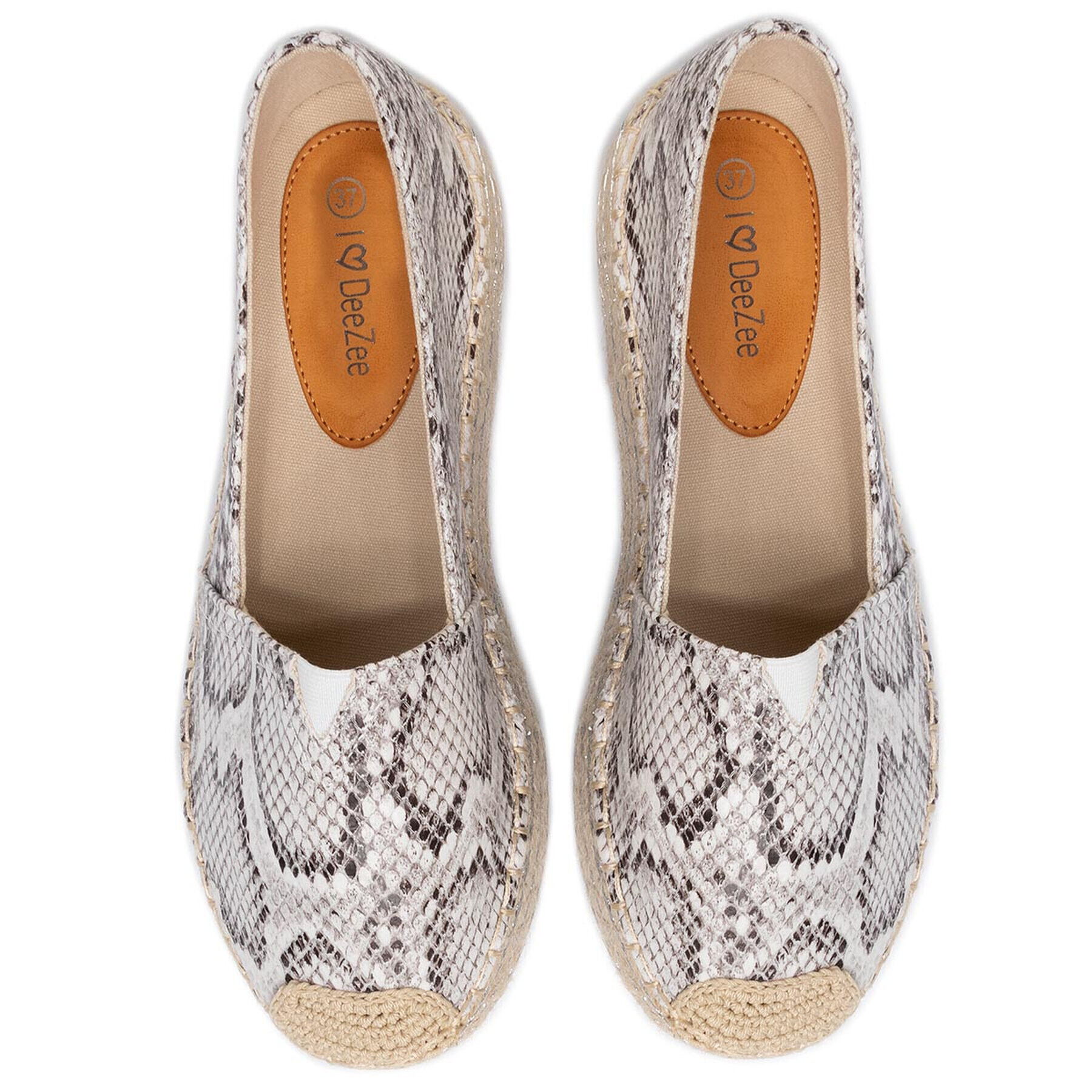 DeeZee Espadrile WS569B-16 Bež - Pepit.si