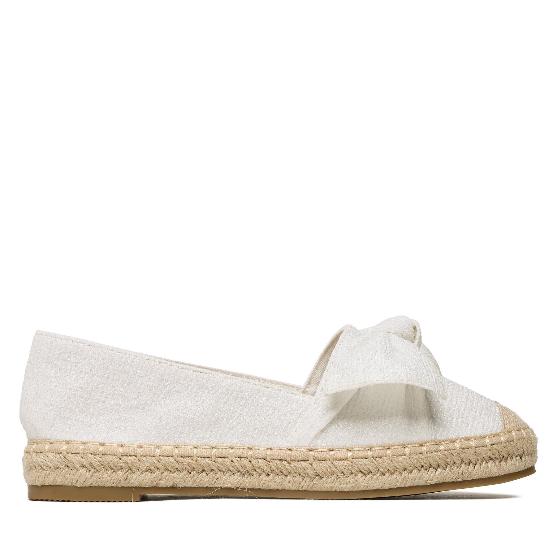 DeeZee Espadrile WS714-102 Bela - Pepit.si