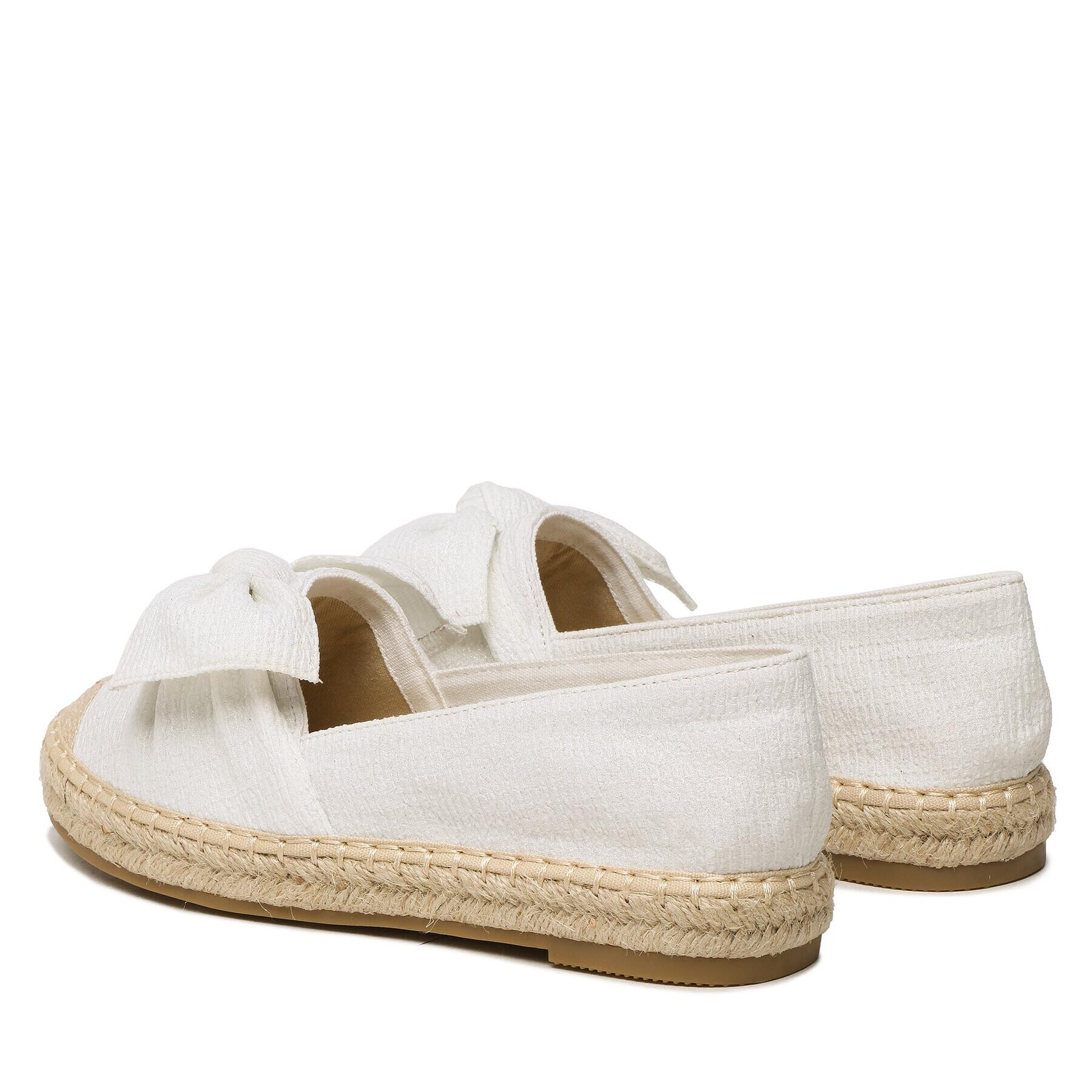 DeeZee Espadrile WS714-102 Bela - Pepit.si