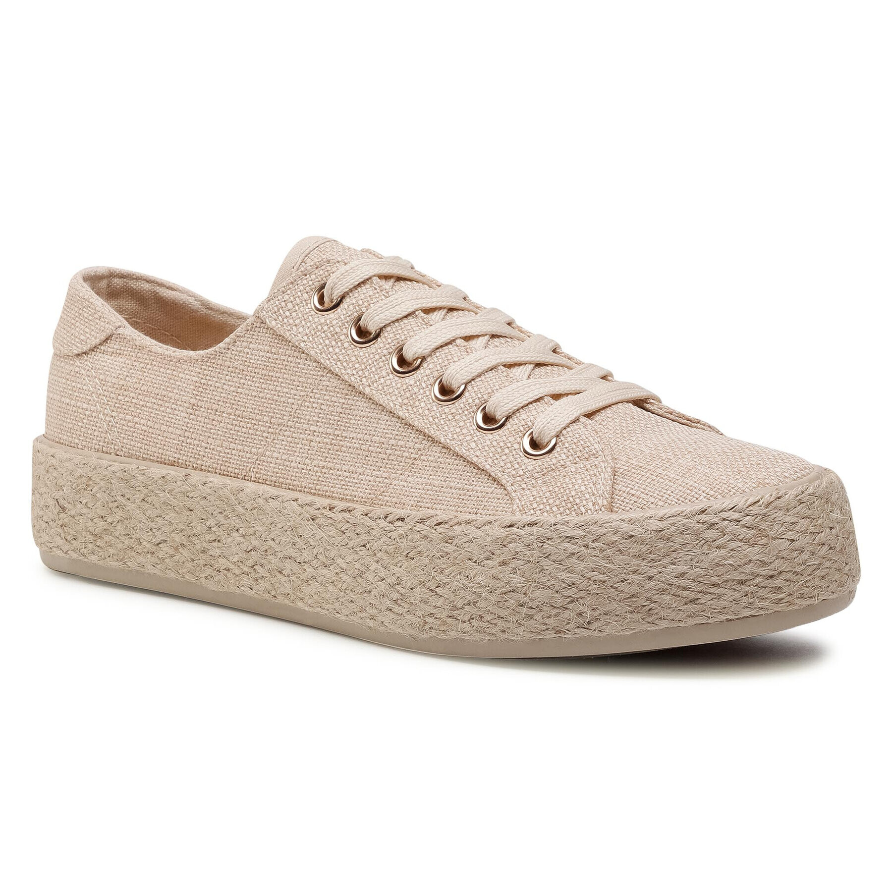 DeeZee Espadrile WSK1576-01 Bež - Pepit.si