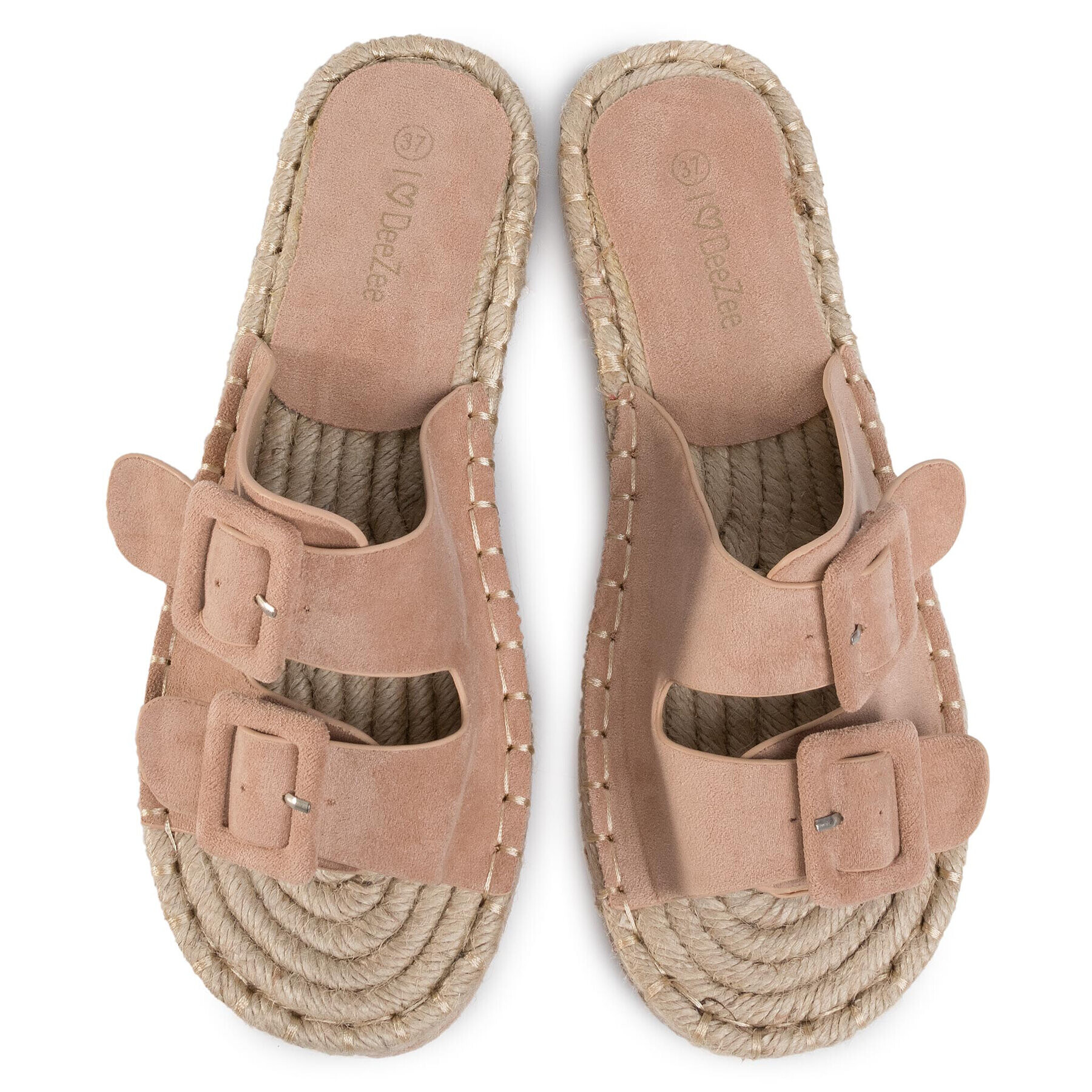 DeeZee Espadrile WSS20301-01 Roza - Pepit.si