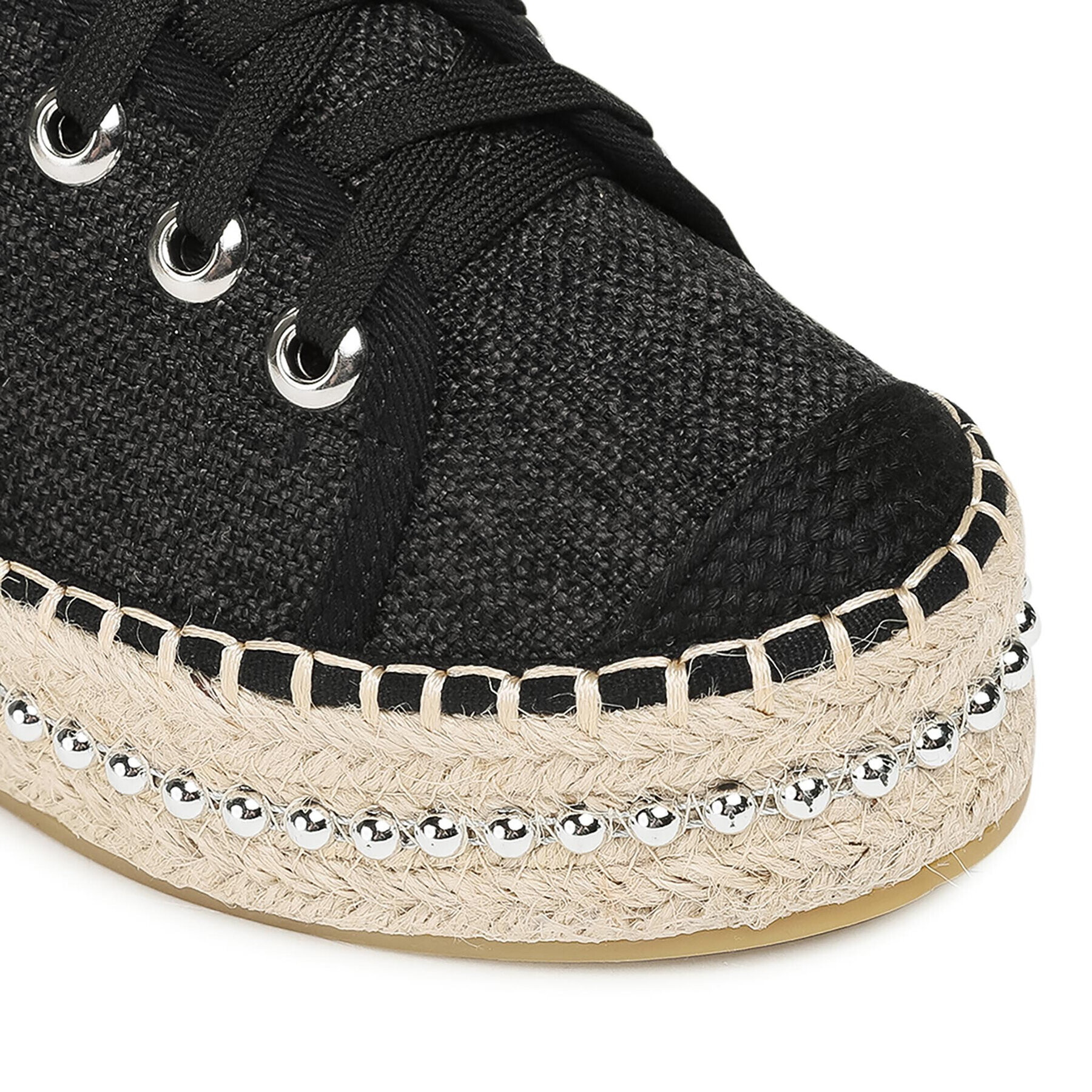 DeeZee Espadrile WSS20327-01 Črna - Pepit.si