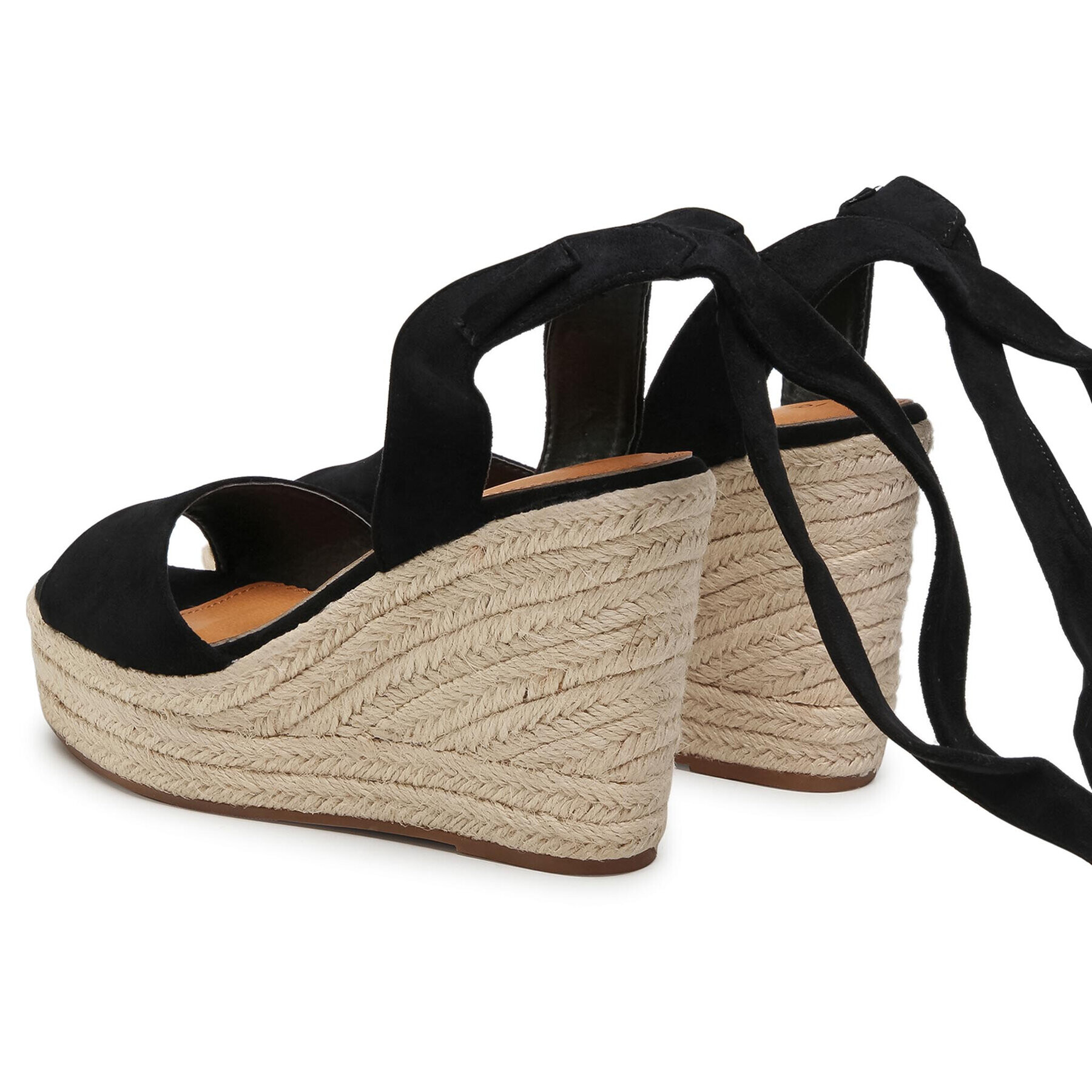 DeeZee Espadrile WSS20346-01 Črna - Pepit.si