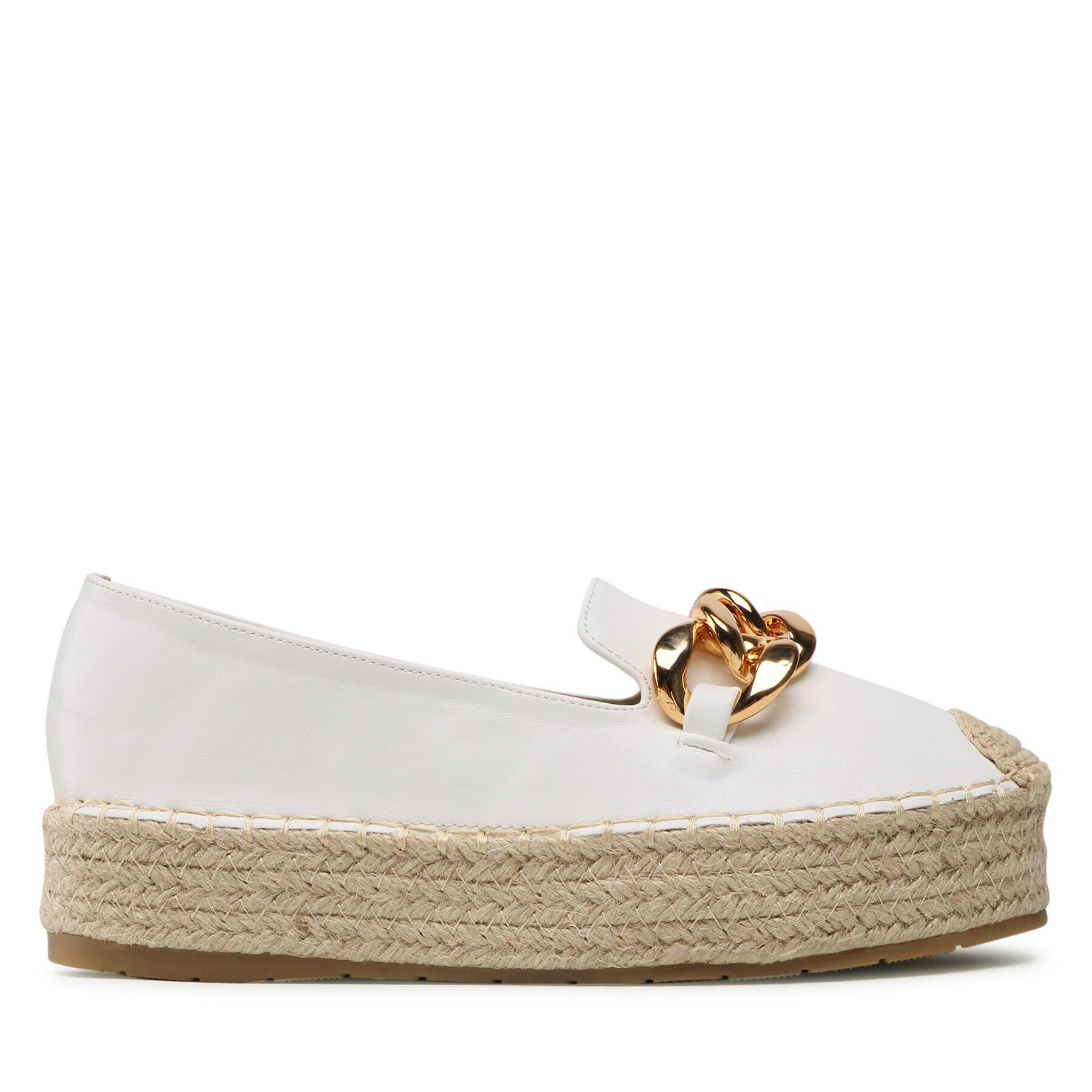 DeeZee Espadrile WSS20375-27 Bela - Pepit.si