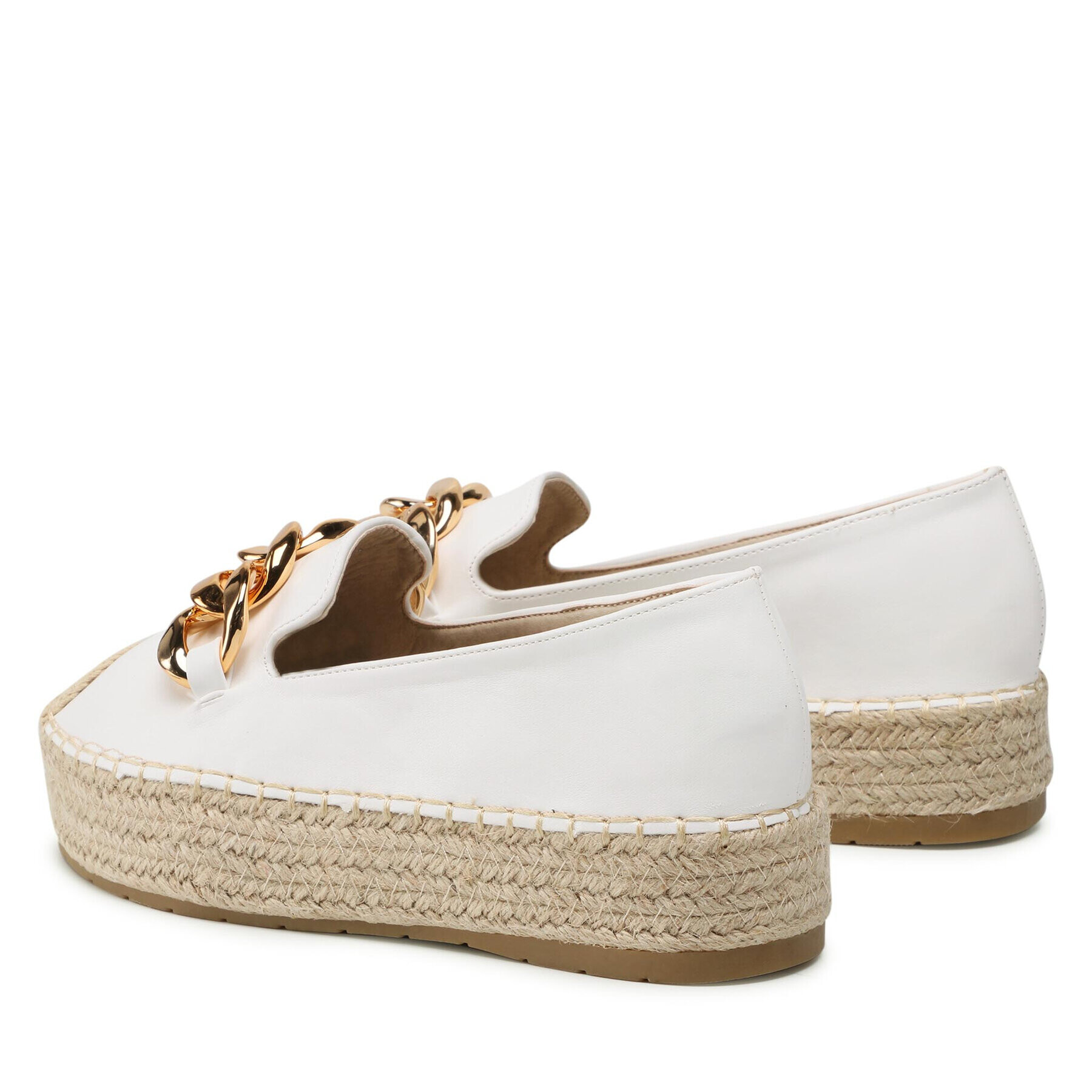 DeeZee Espadrile WSS20375-27 Bela - Pepit.si