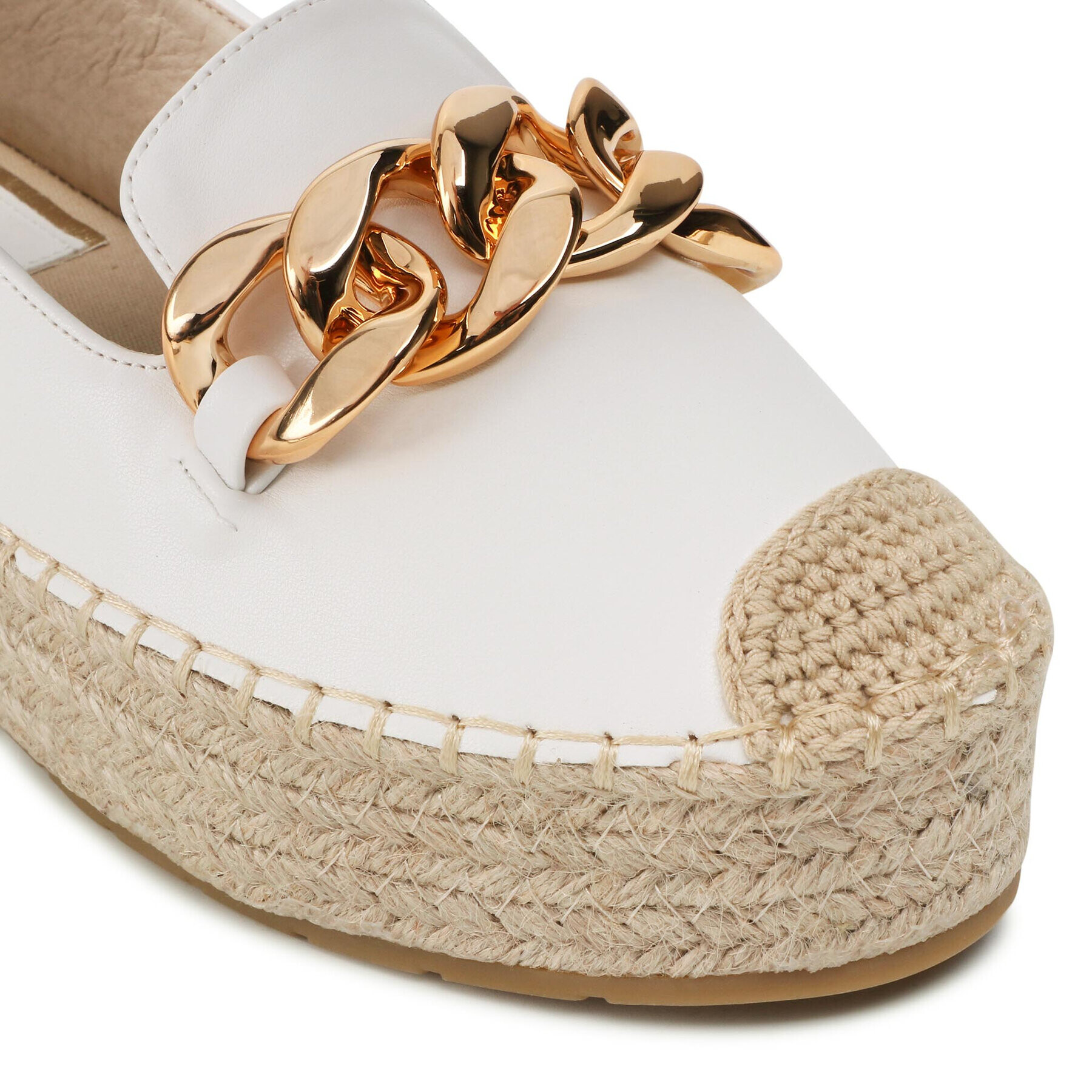 DeeZee Espadrile WSS20375-27 Bela - Pepit.si