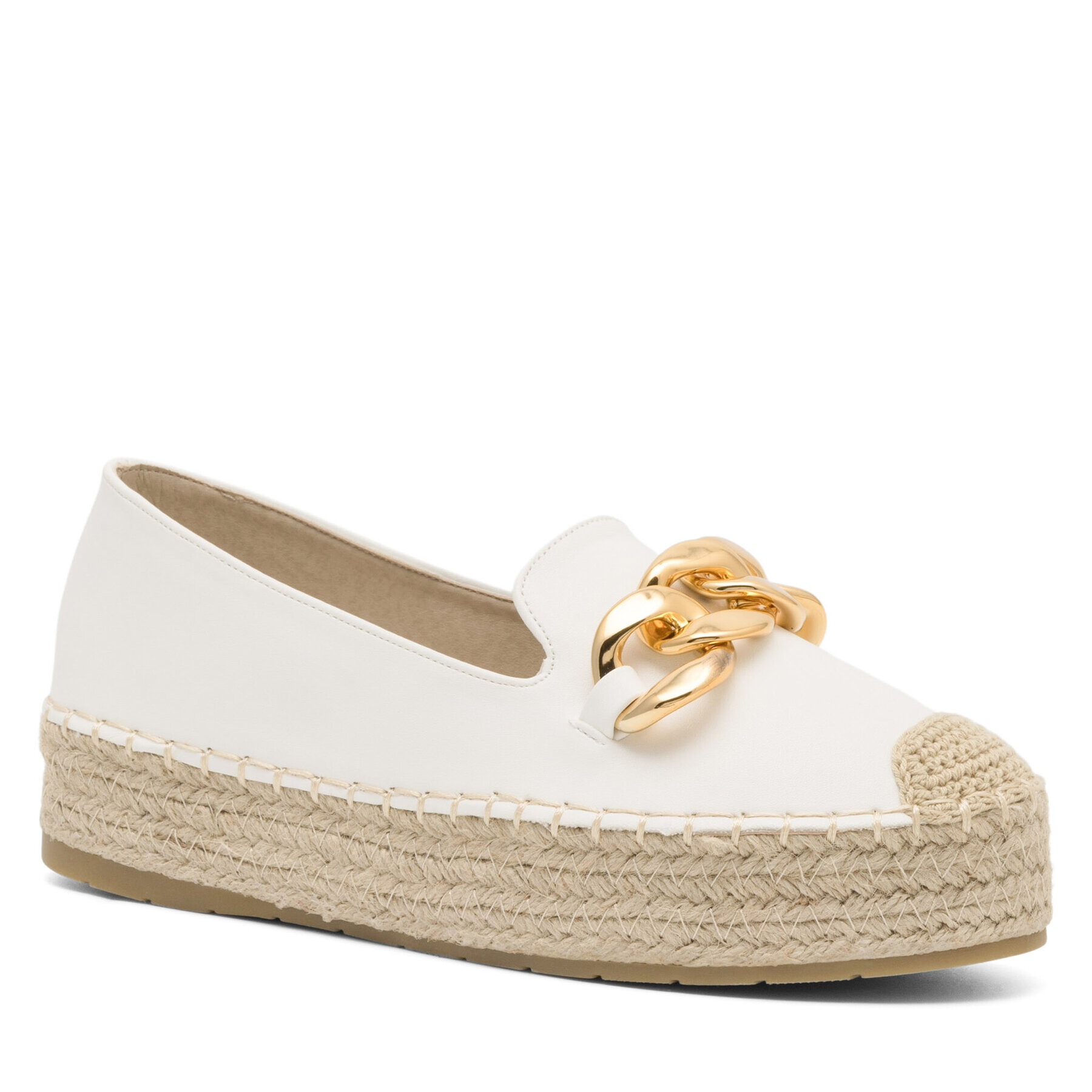 DeeZee Espadrile WSS20375-27 Bela - Pepit.si