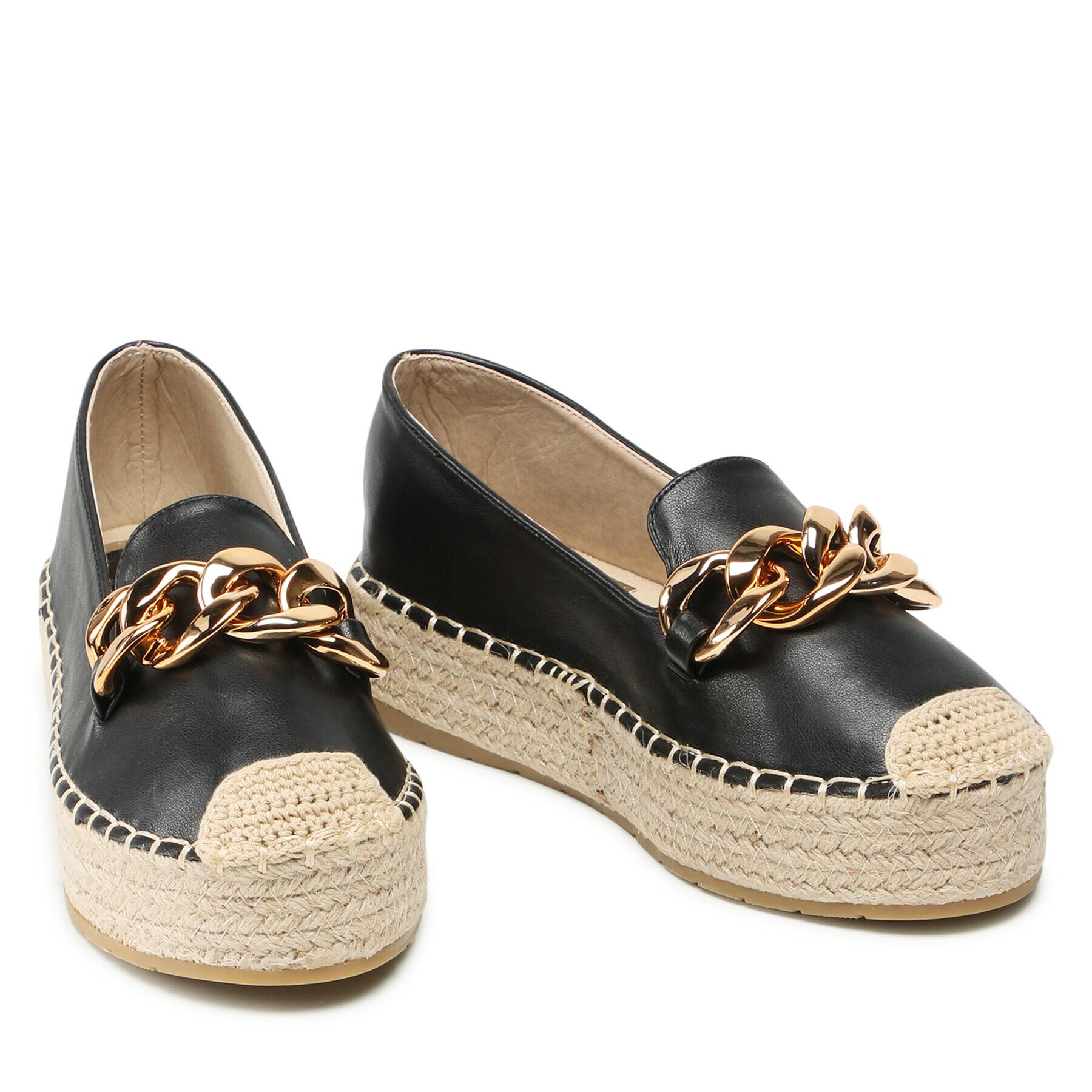 DeeZee Espadrile WSS20375-27 Črna - Pepit.si