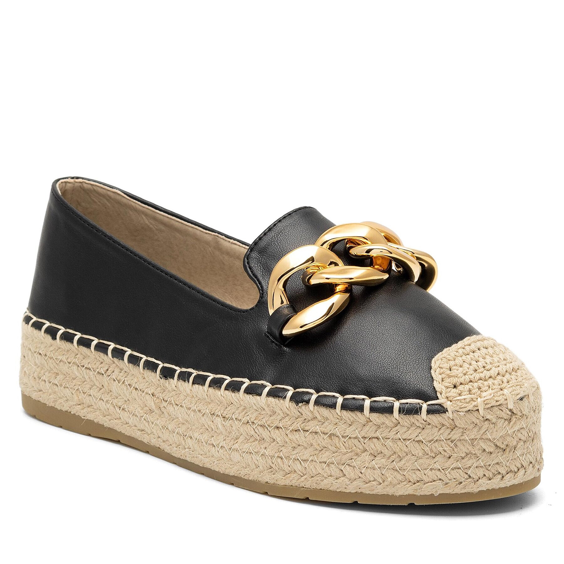 DeeZee Espadrile WSS20375-27 Črna - Pepit.si