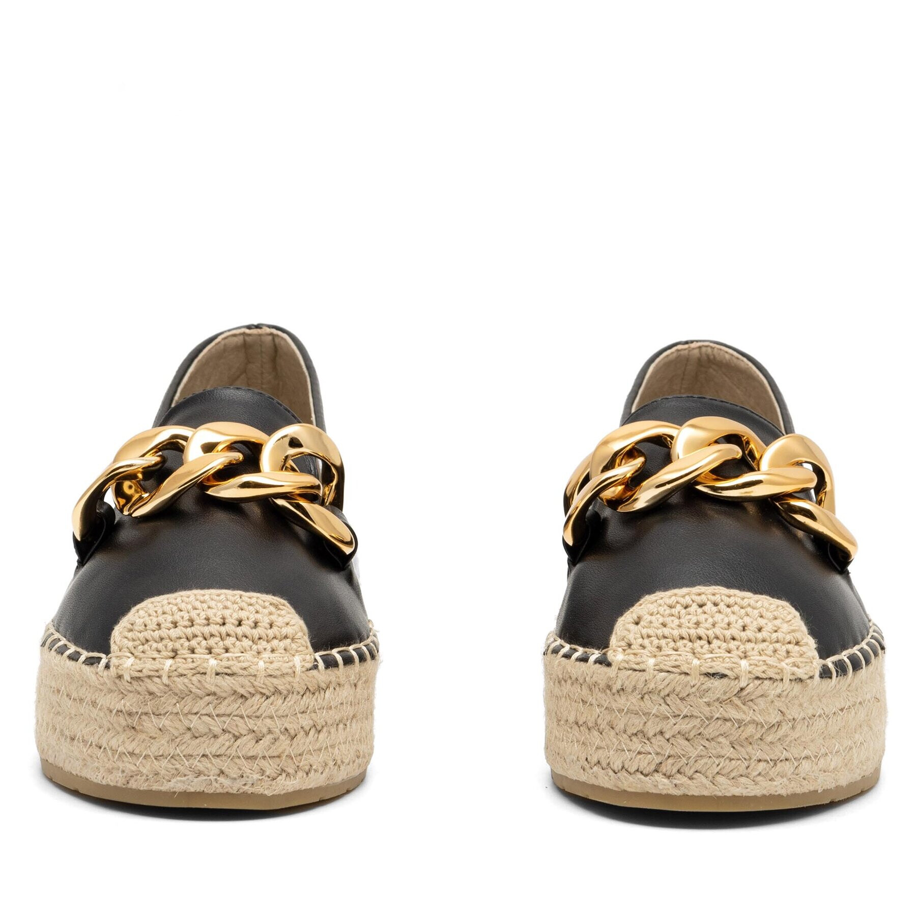 DeeZee Espadrile WSS20375-27 Črna - Pepit.si