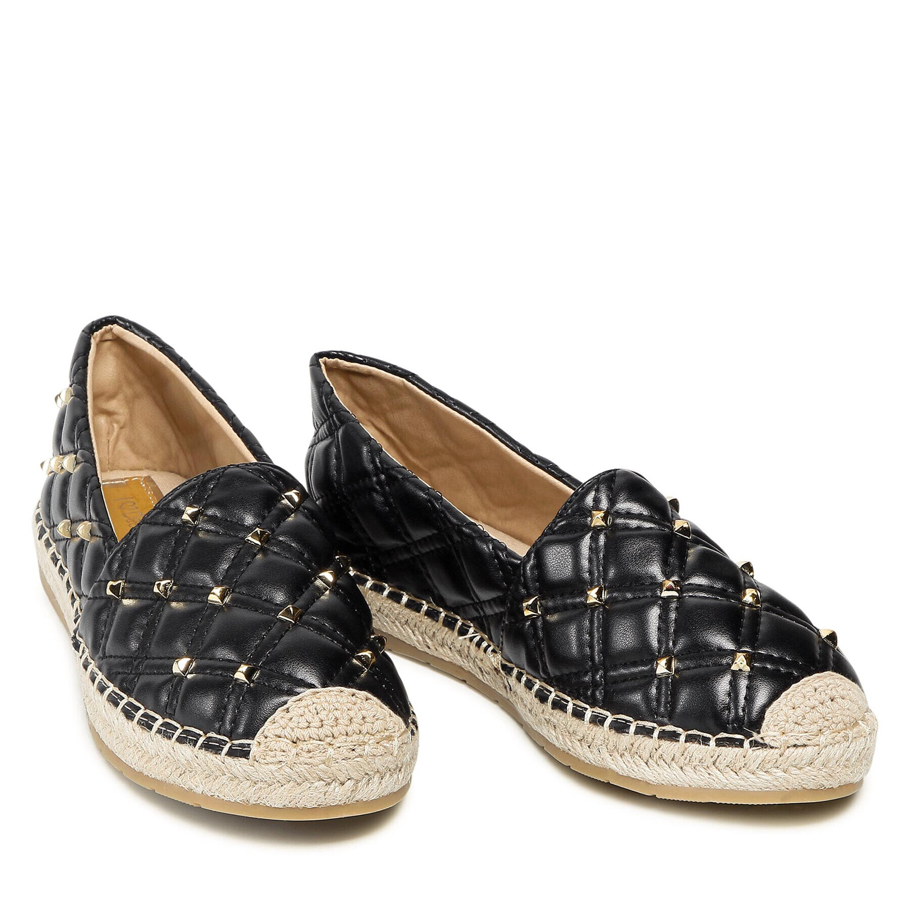 DeeZee Espadrile WSS20375-34 Črna - Pepit.si