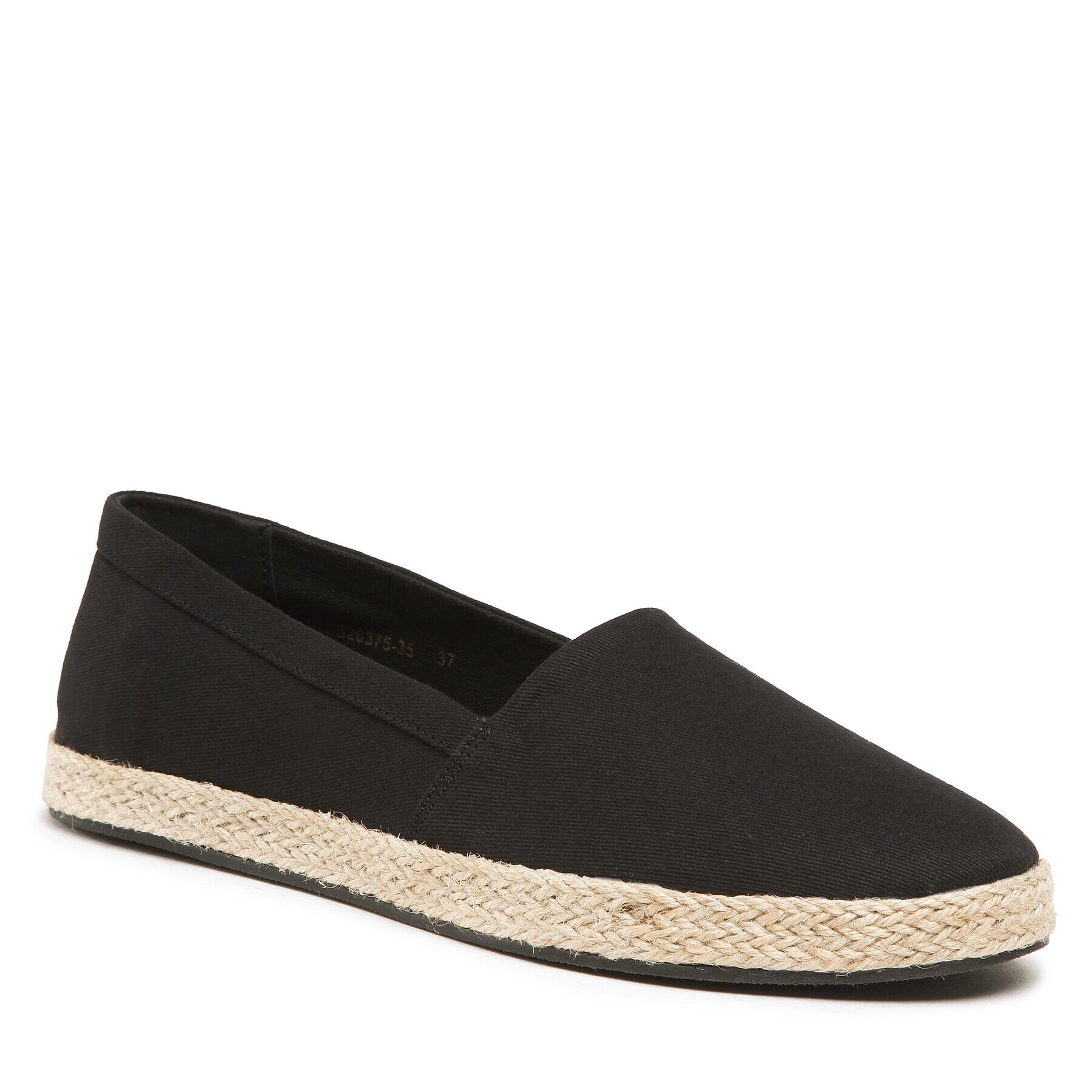 DeeZee Espadrile WSS20375-35 Črna - Pepit.si