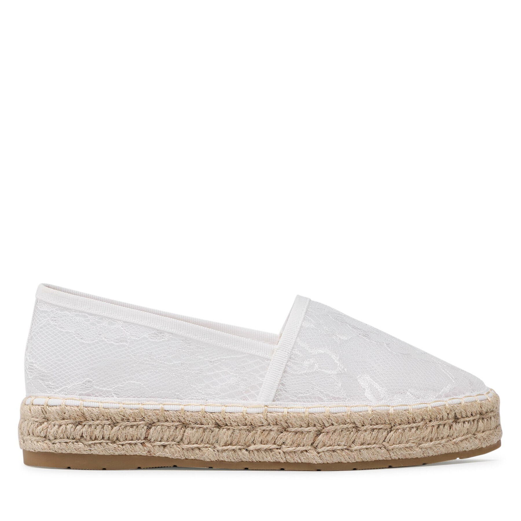 DeeZee Espadrile WSS20375-50 Bela - Pepit.si