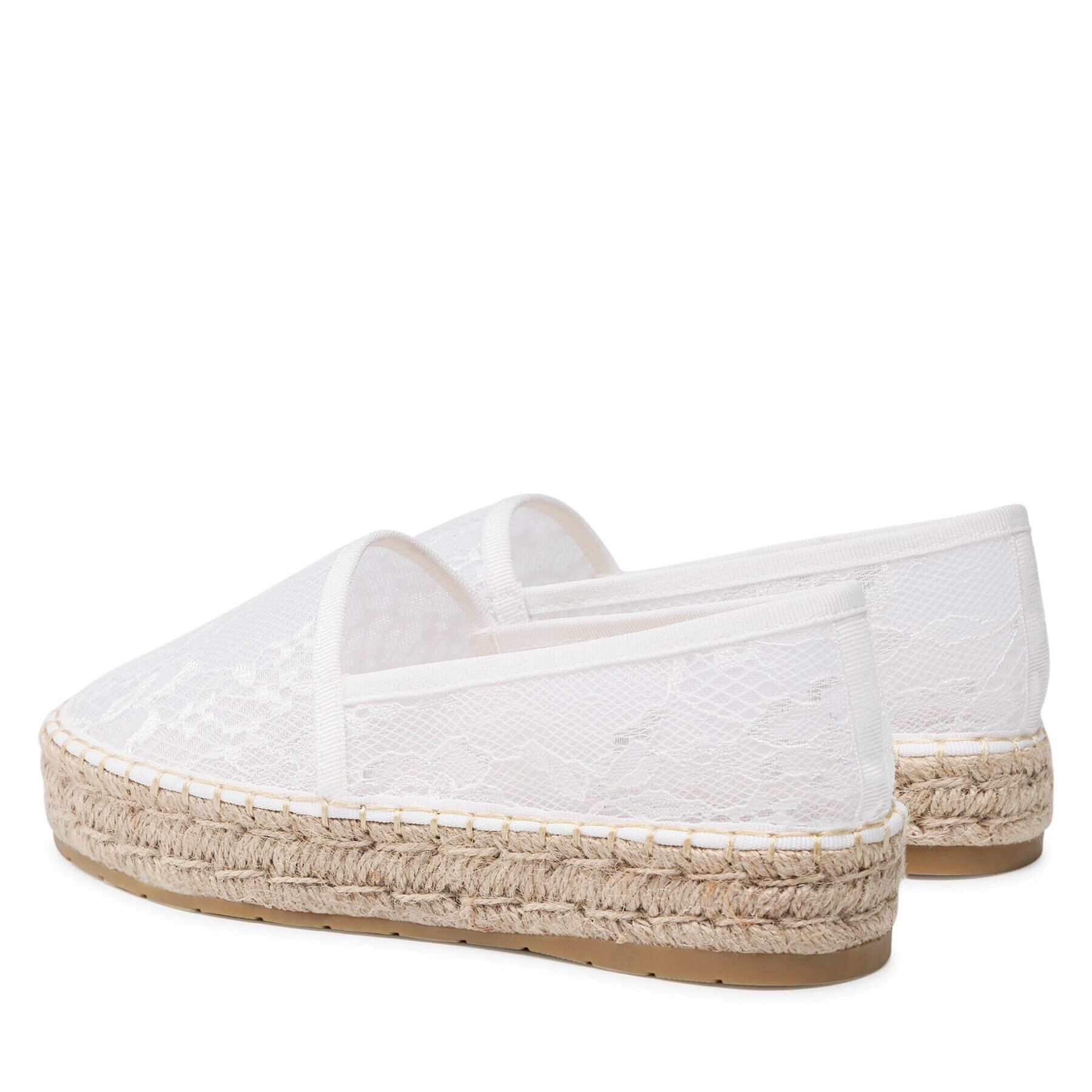 DeeZee Espadrile WSS20375-50 Bela - Pepit.si