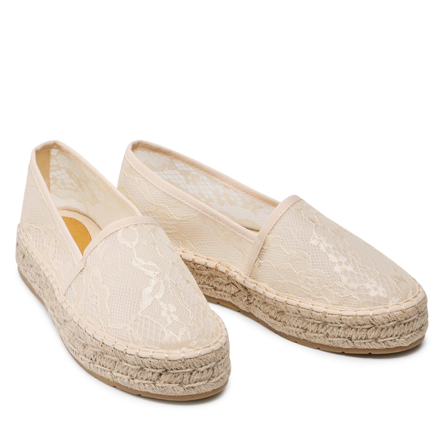 DeeZee Espadrile WSS20375-50 Bež - Pepit.si