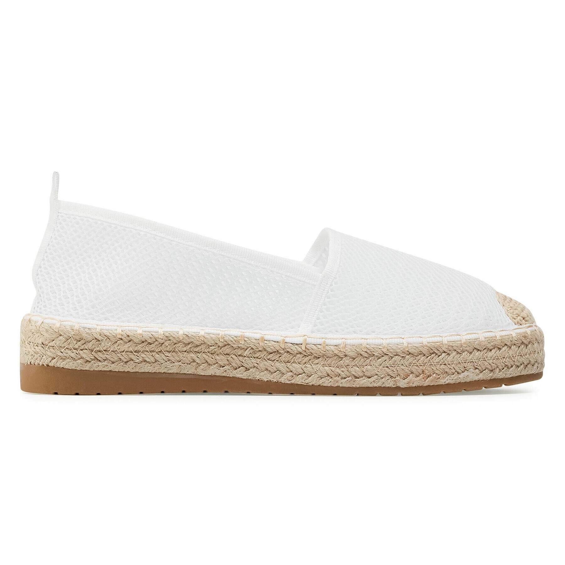 DeeZee Espadrile WSS20378-02 Bela - Pepit.si