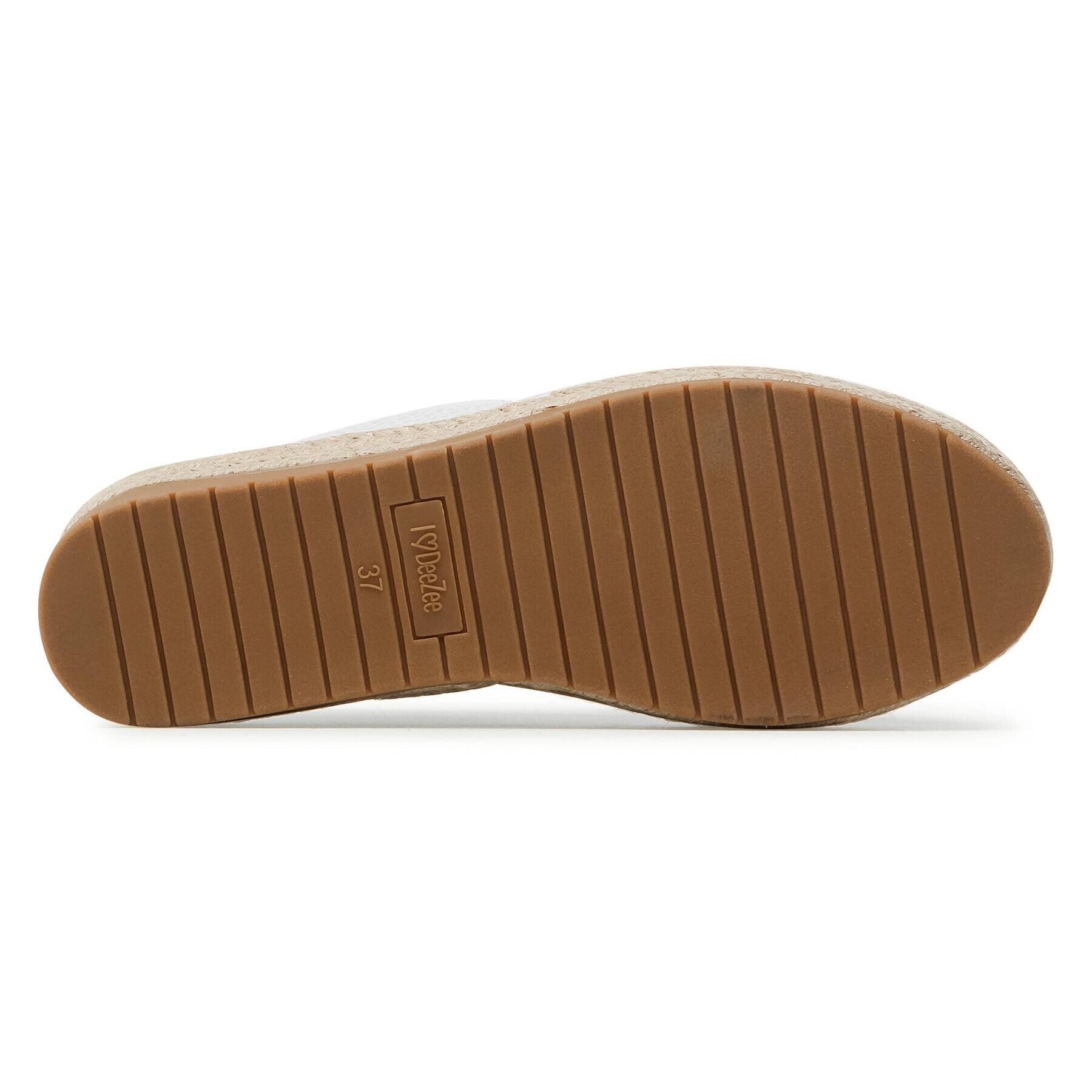 DeeZee Espadrile WSS20378-02 Bela - Pepit.si