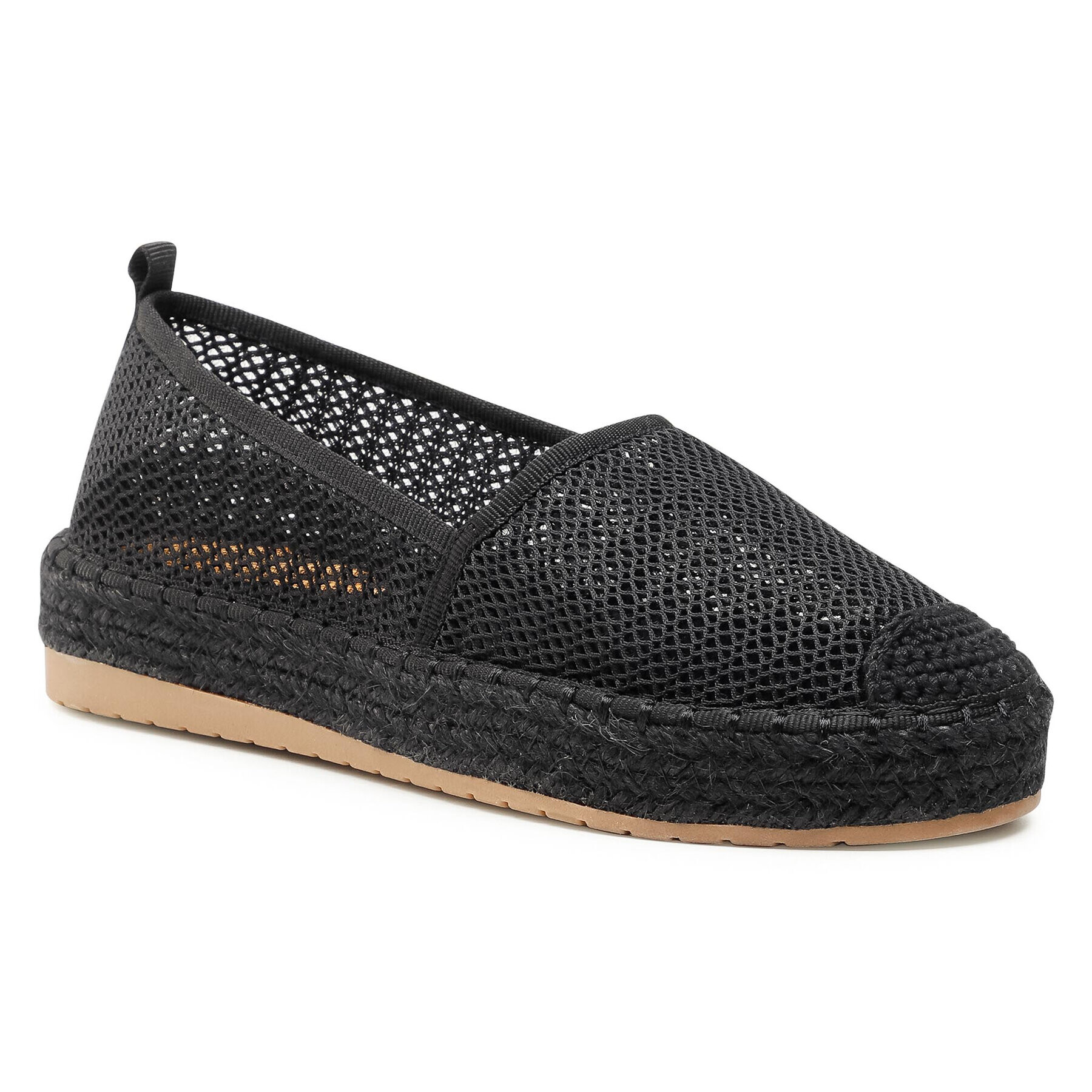 DeeZee Espadrile WSS20378-02 Črna - Pepit.si