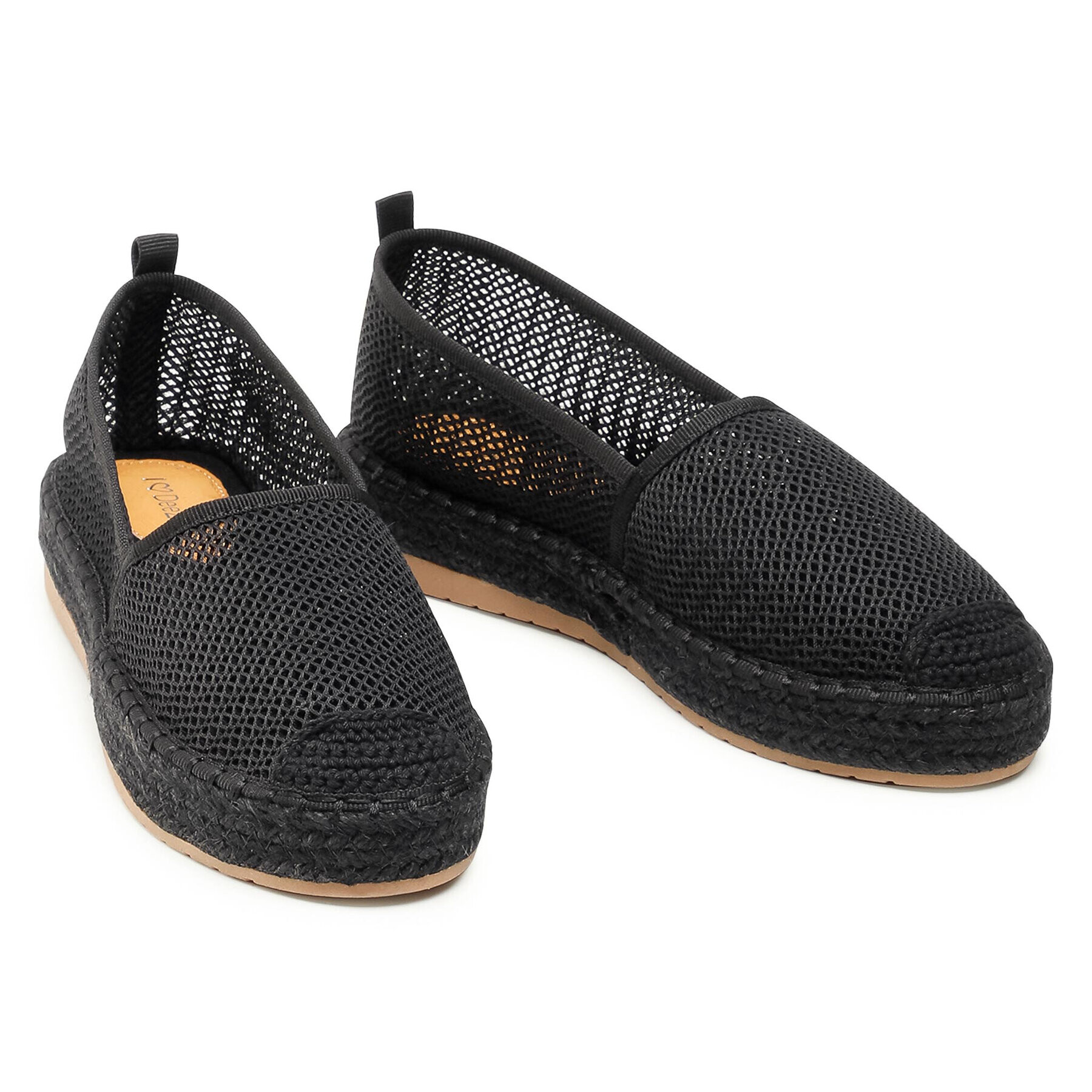 DeeZee Espadrile WSS20378-02 Črna - Pepit.si