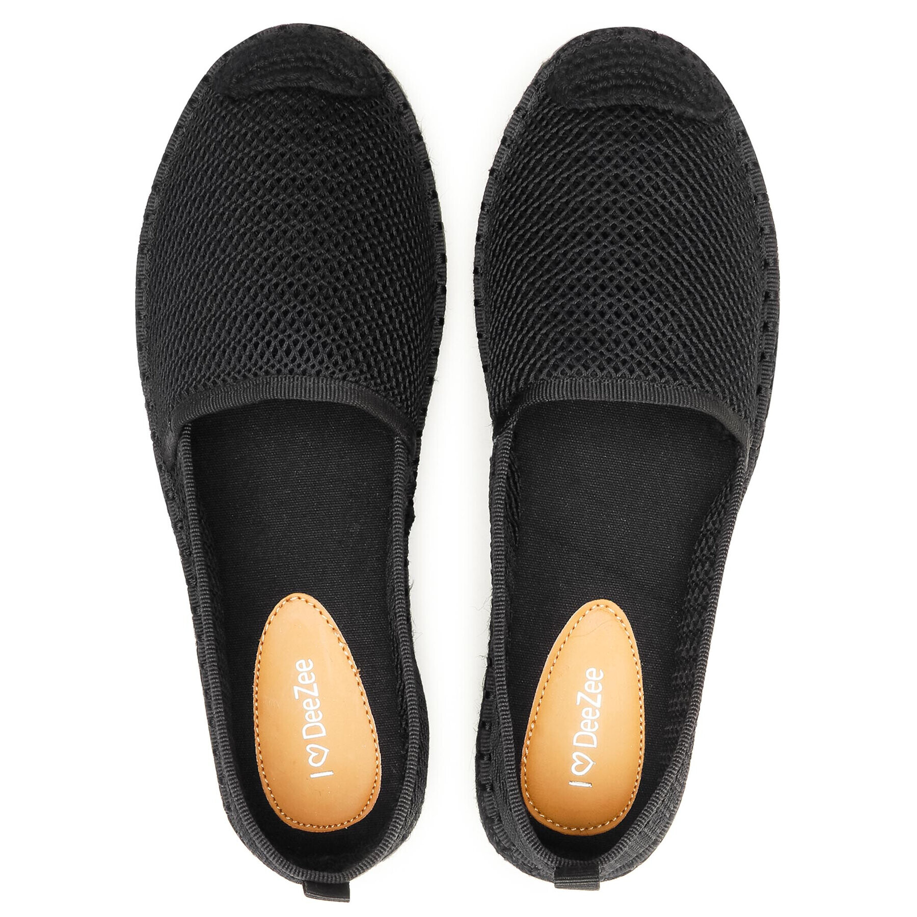 DeeZee Espadrile WSS20378-02 Črna - Pepit.si