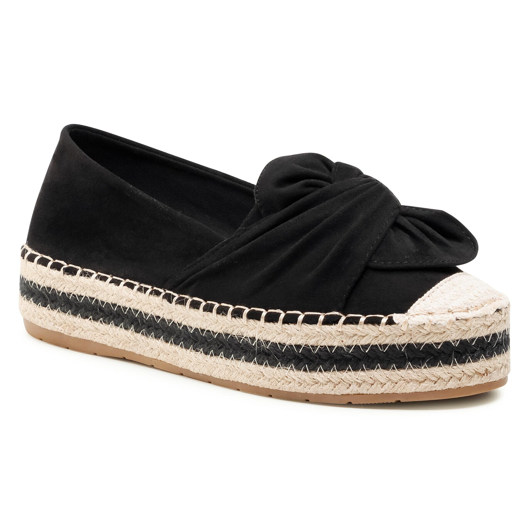 DeeZee Espadrile WSS20378-04 Črna - Pepit.si