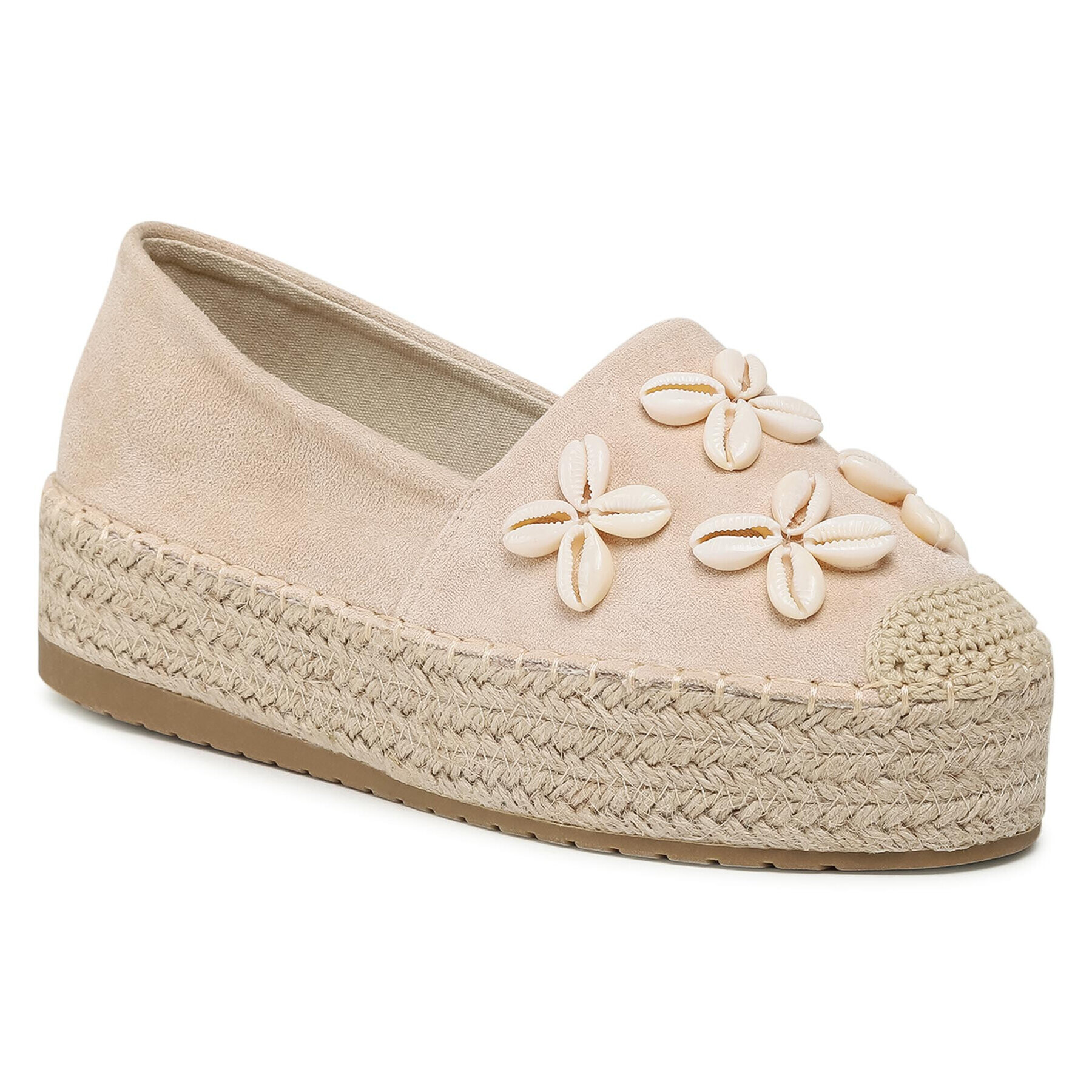 DeeZee Espadrile WSS20391-01 Bež - Pepit.si