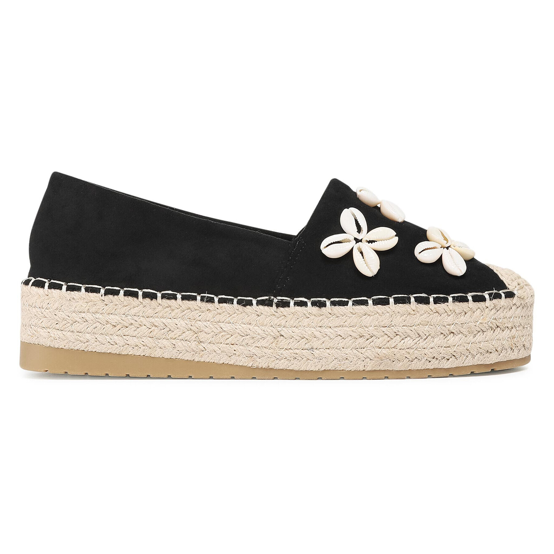 DeeZee Espadrile WSS20391-01 Črna - Pepit.si