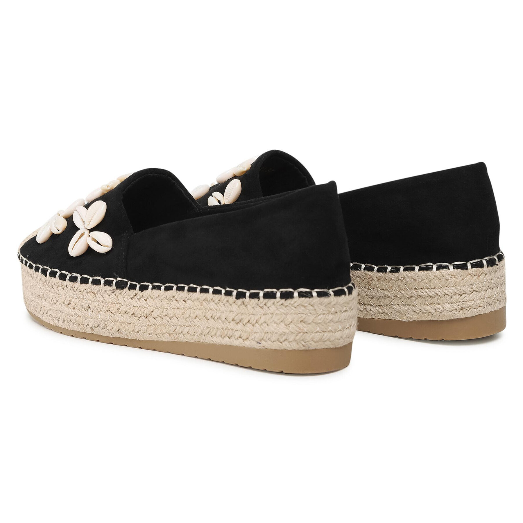 DeeZee Espadrile WSS20391-01 Črna - Pepit.si