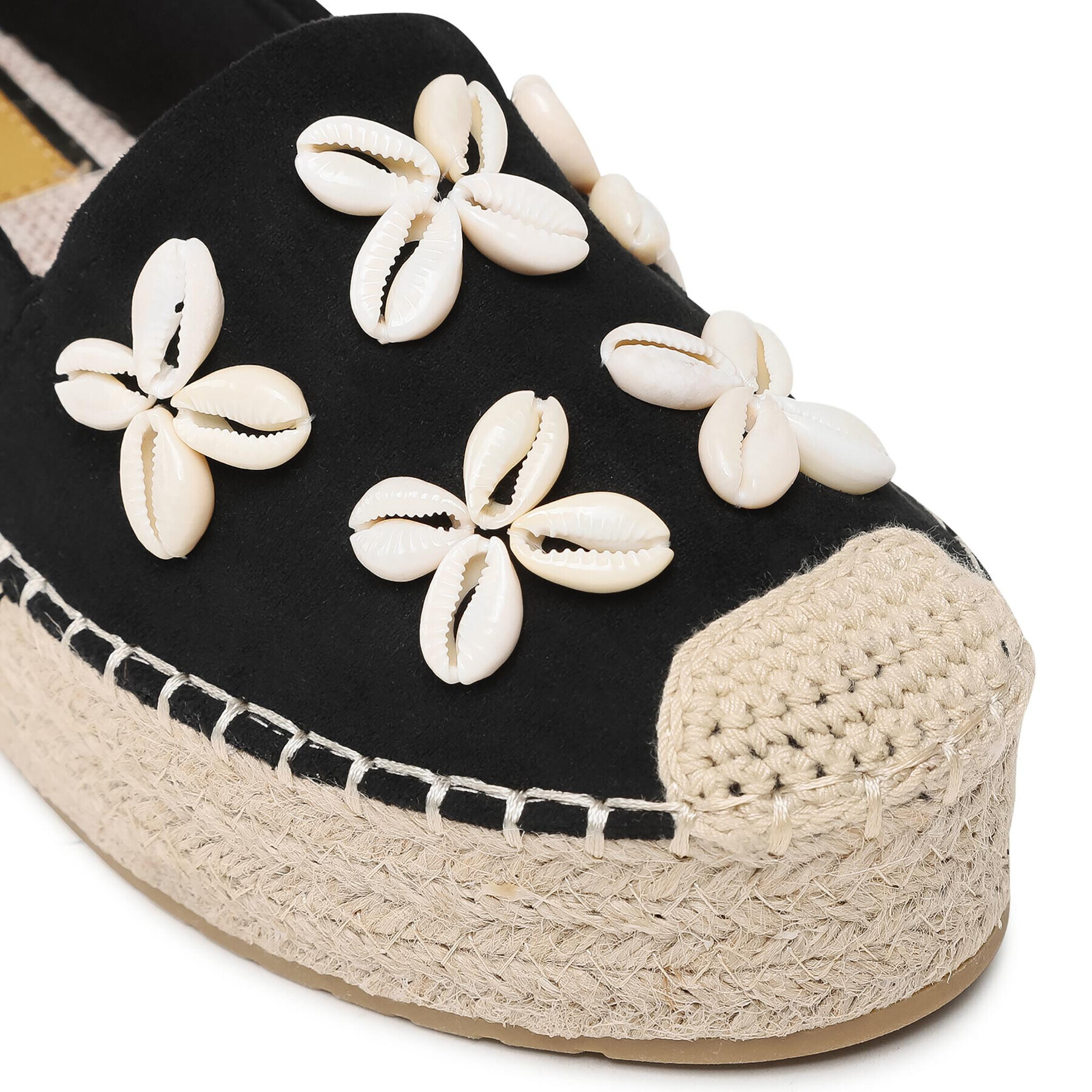 DeeZee Espadrile WSS20391-01 Črna - Pepit.si