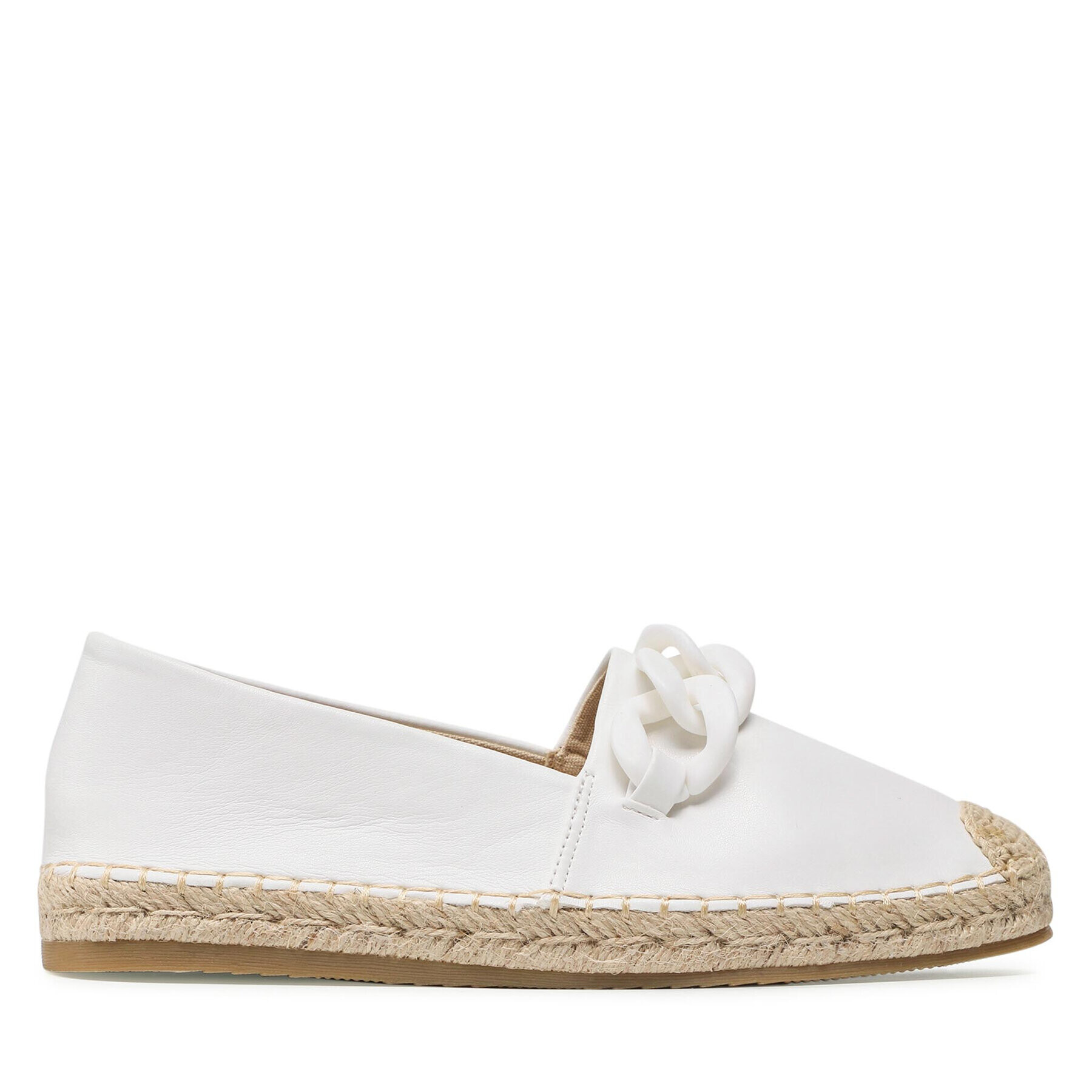 DeeZee Espadrile WSS20458-01 Bela - Pepit.si