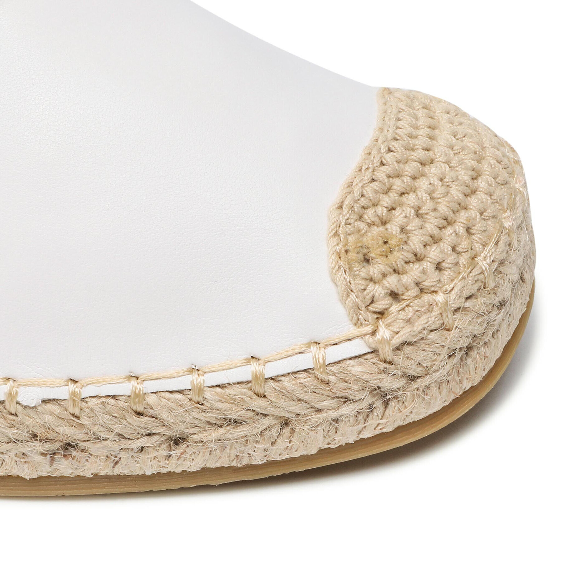 DeeZee Espadrile WSS20458-01 Bela - Pepit.si