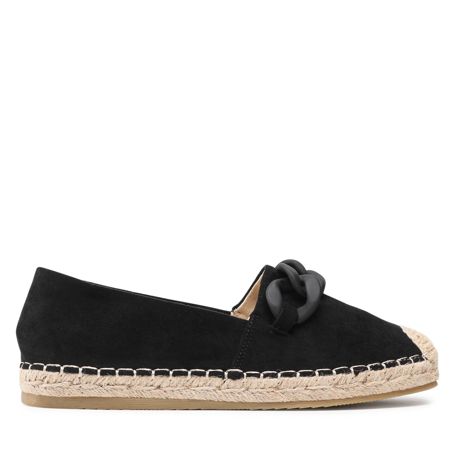 DeeZee Espadrile WSS20458-01 Črna - Pepit.si