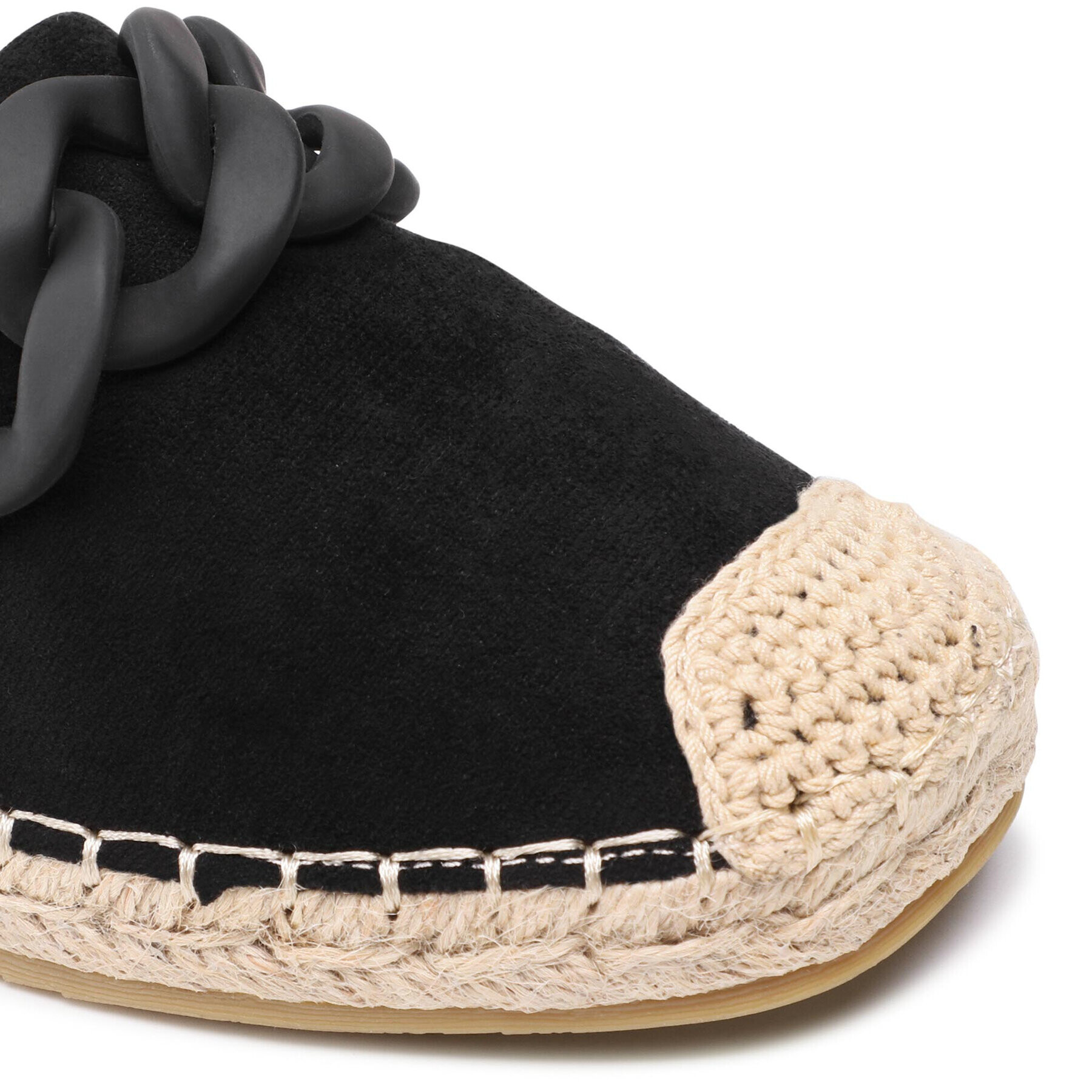 DeeZee Espadrile WSS20458-01 Črna - Pepit.si