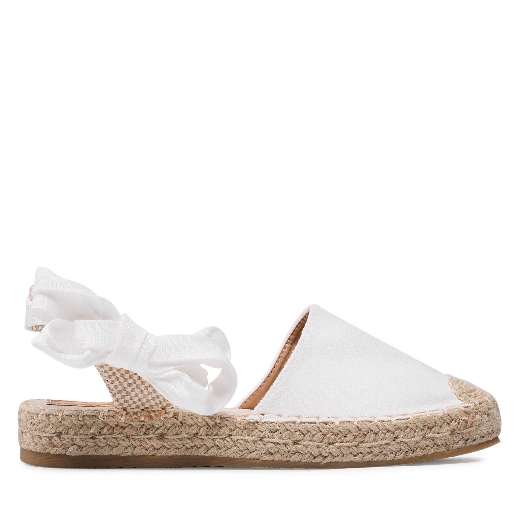 DeeZee Espadrile WSS20458-03 Bela - Pepit.si