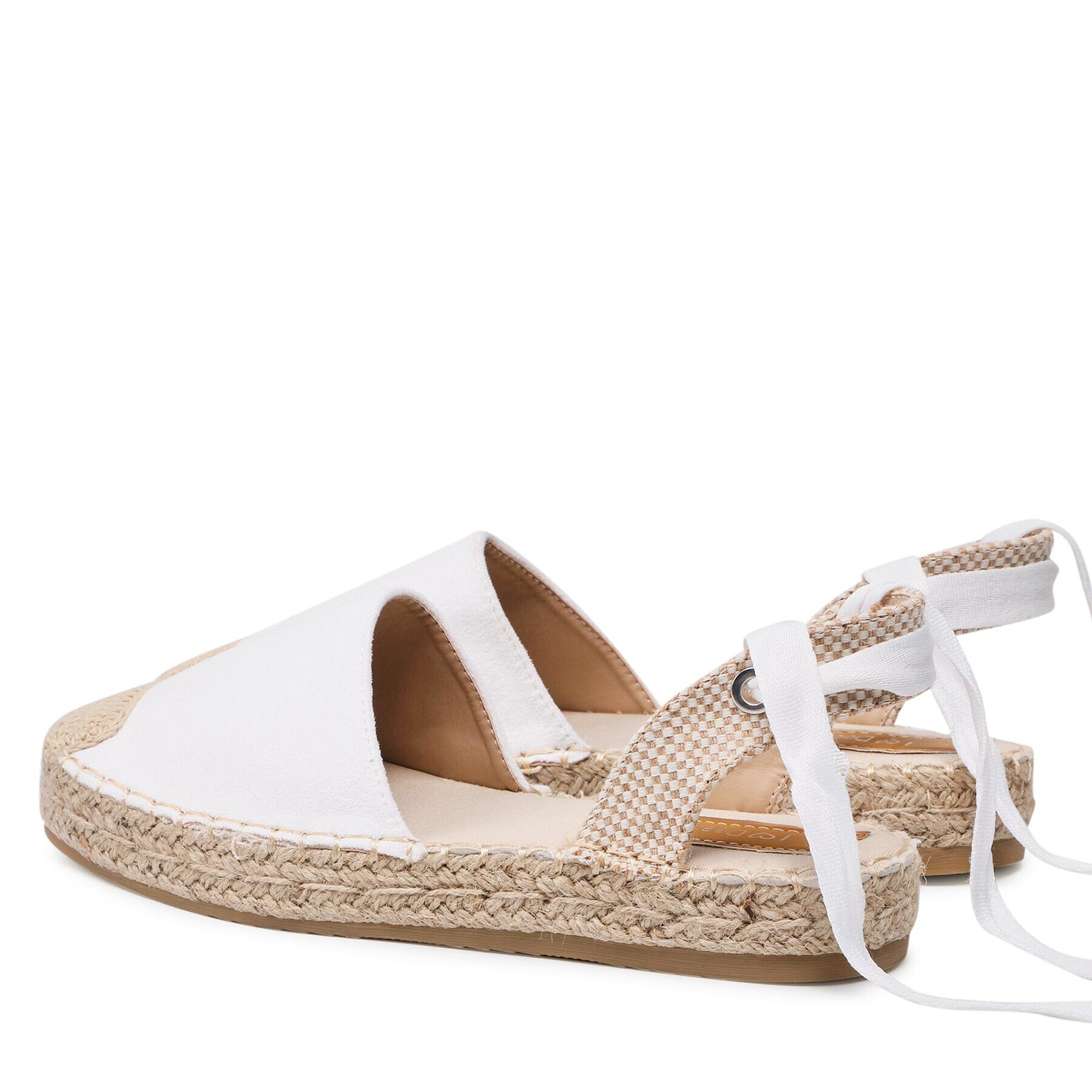 DeeZee Espadrile WSS20458-03 Bela - Pepit.si