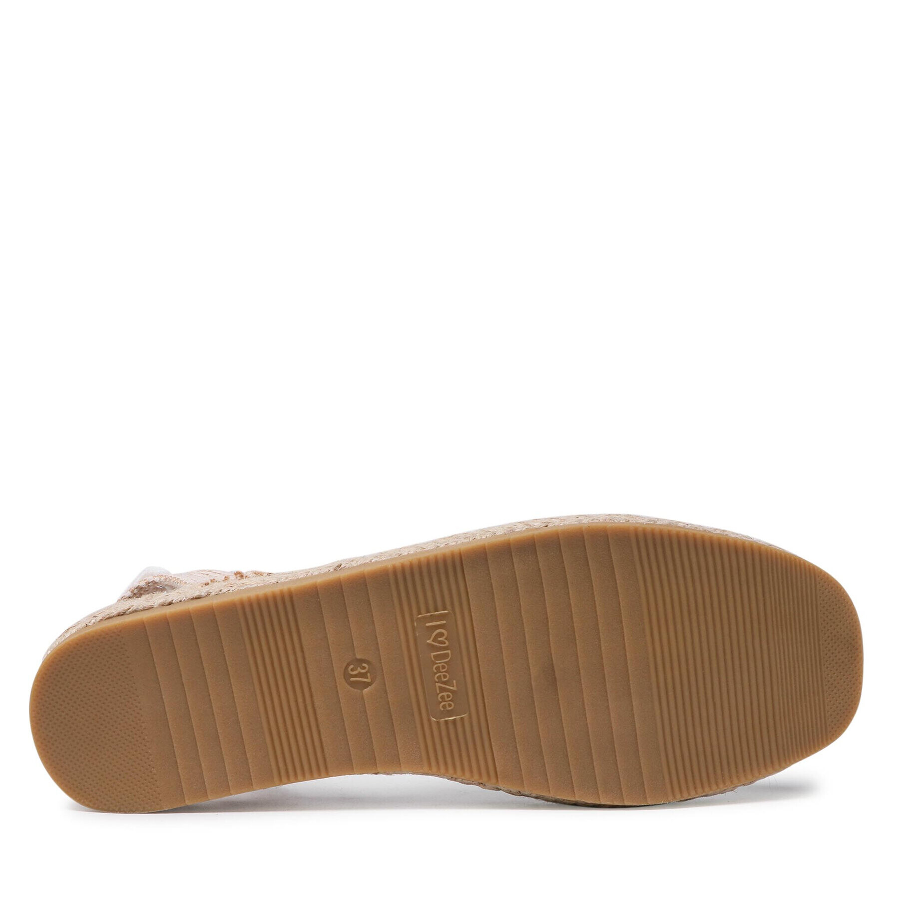 DeeZee Espadrile WSS20458-03 Bela - Pepit.si