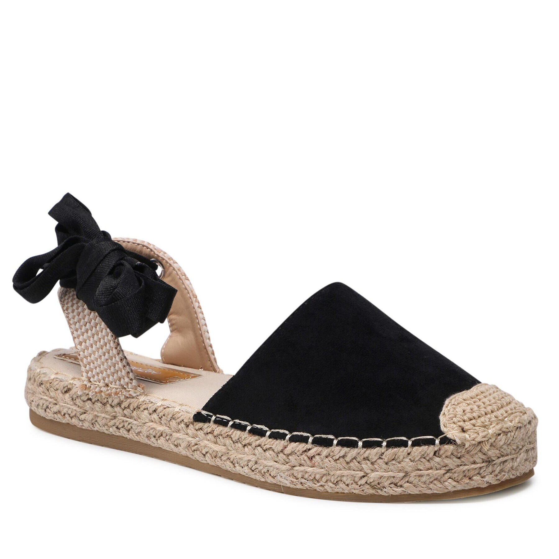 DeeZee Espadrile WSS20458-03 Črna - Pepit.si