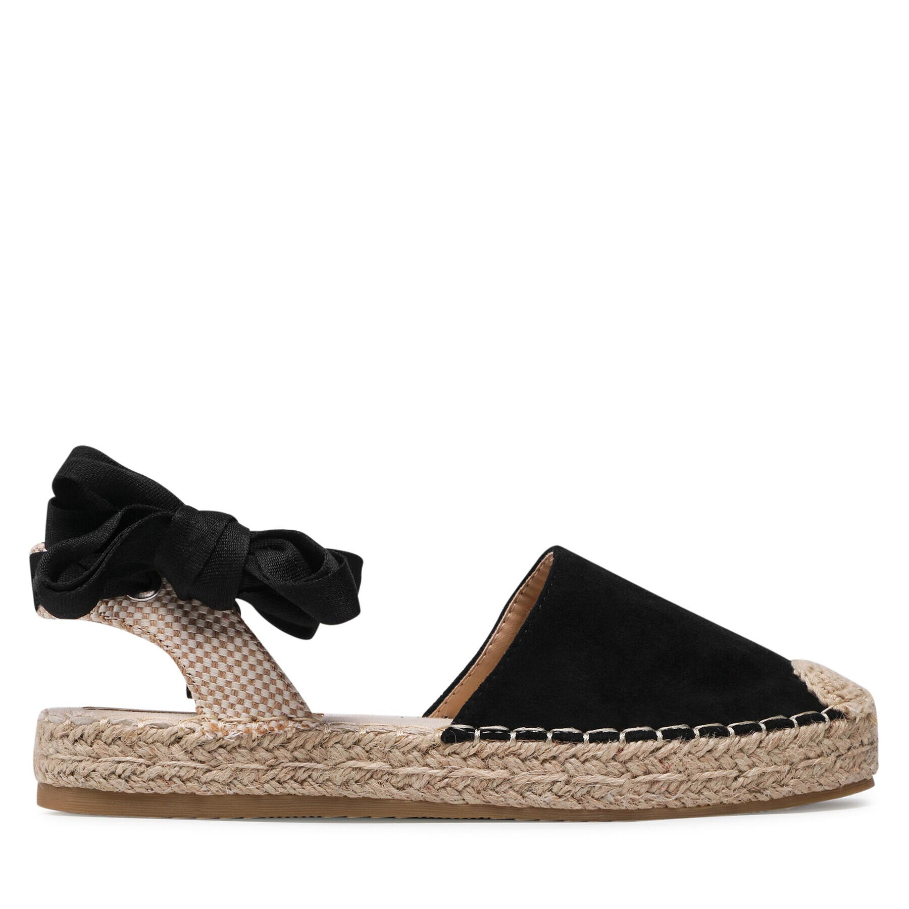 DeeZee Espadrile WSS20458-03 Črna - Pepit.si