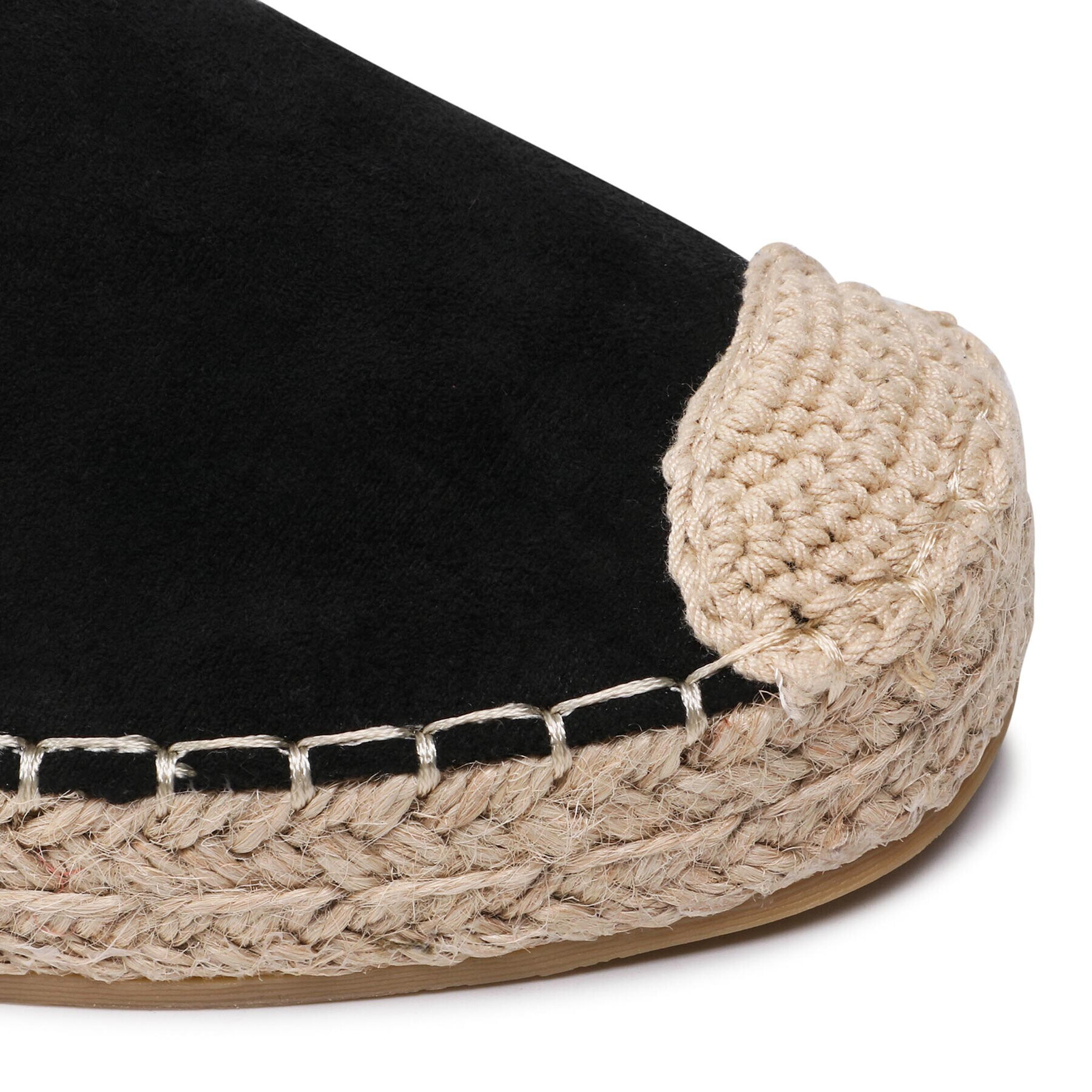 DeeZee Espadrile WSS20458-03 Črna - Pepit.si