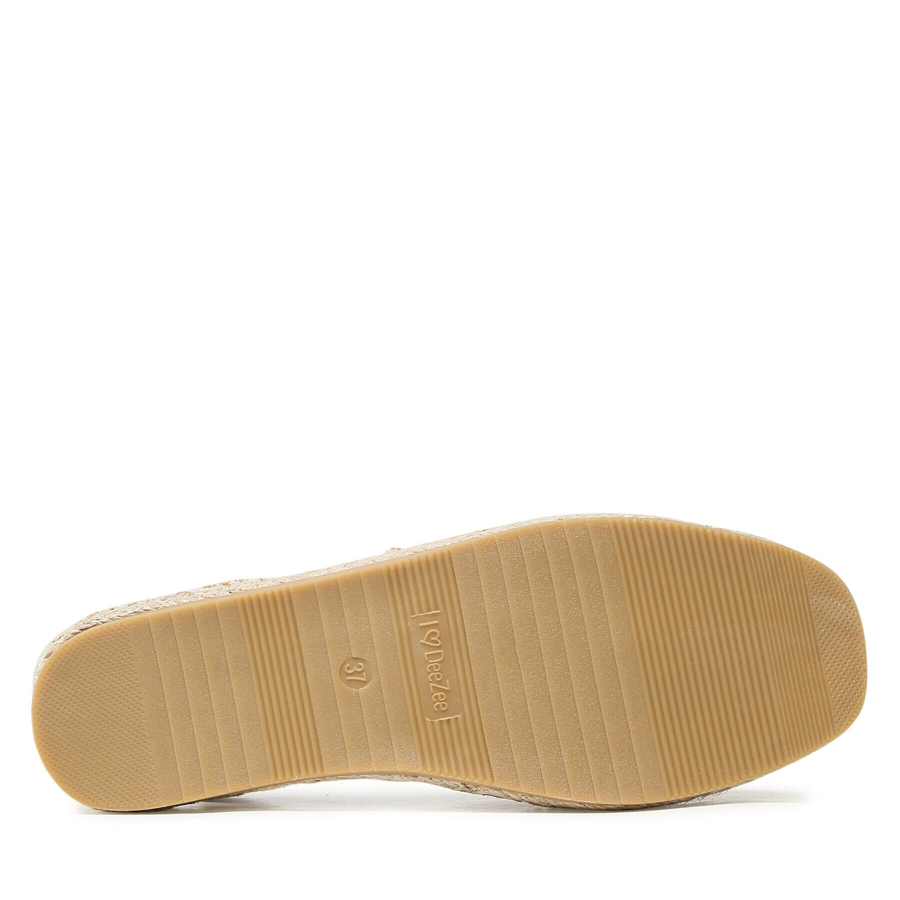 DeeZee Espadrile WSS20458-03 Rjava - Pepit.si