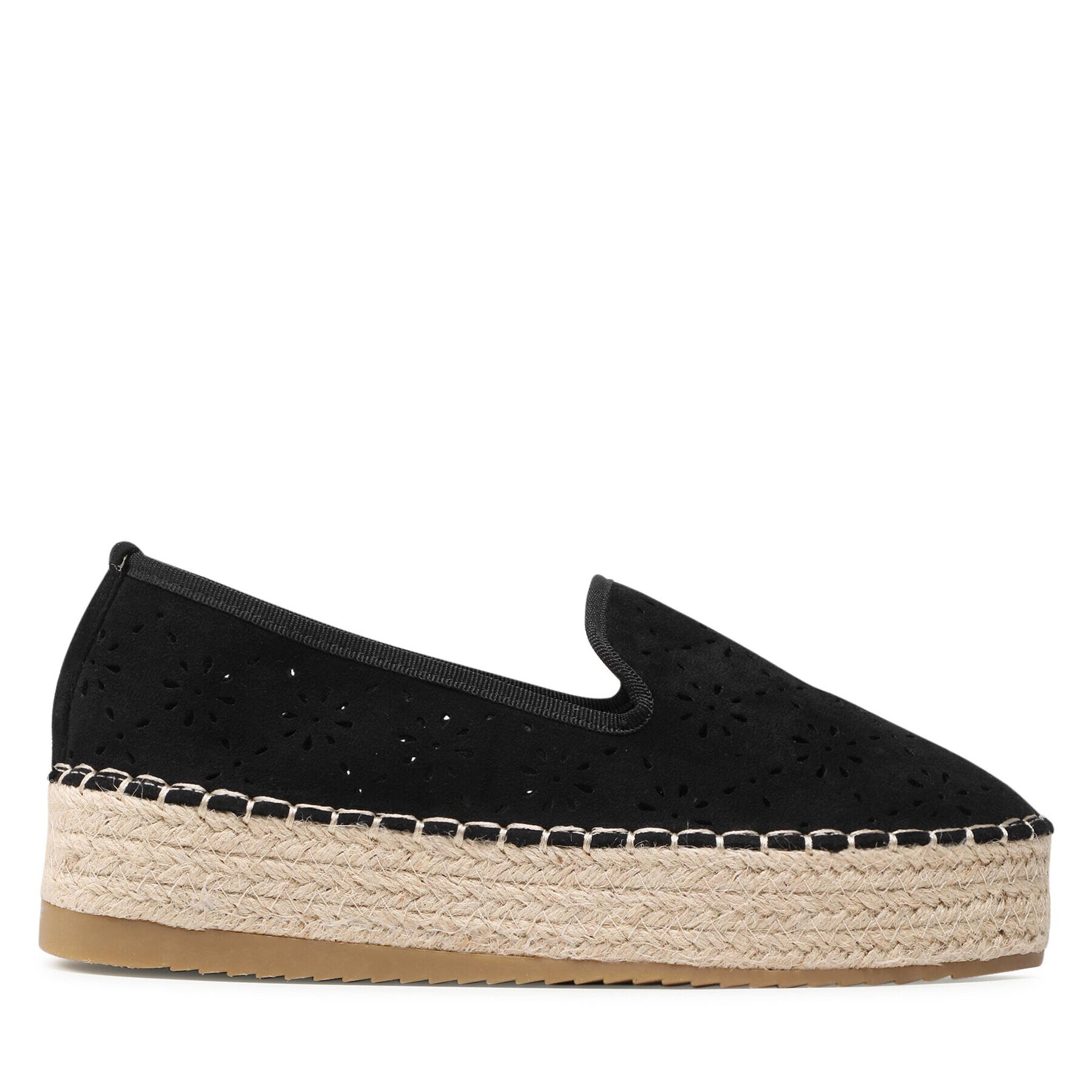 DeeZee Espadrile WSS20459-01 Črna - Pepit.si