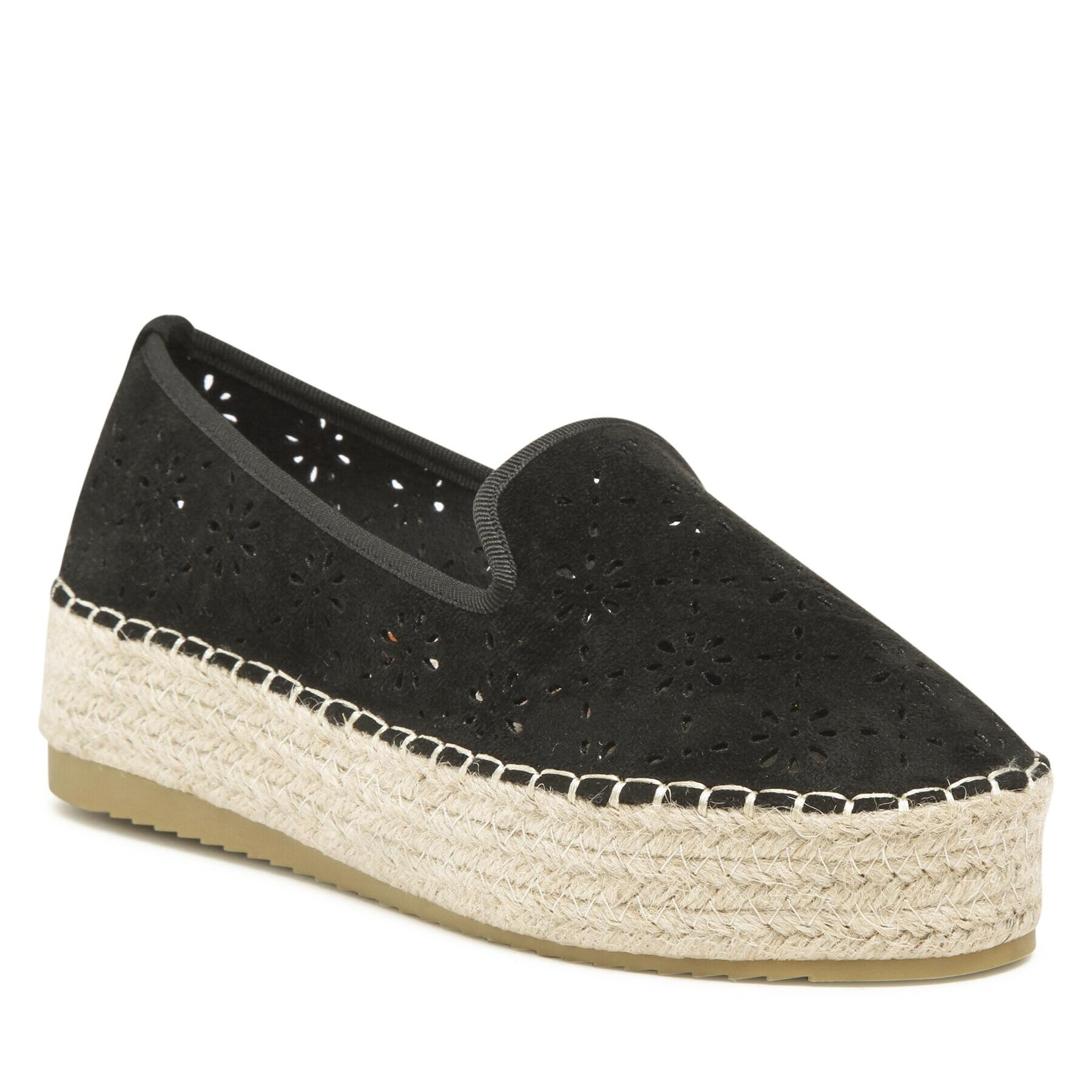 DeeZee Espadrile WSS20459-01 Črna - Pepit.si