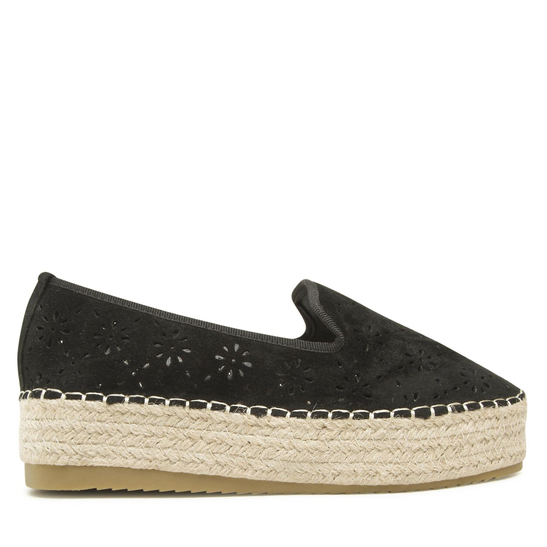 DeeZee Espadrile WSS20459-01 Črna - Pepit.si