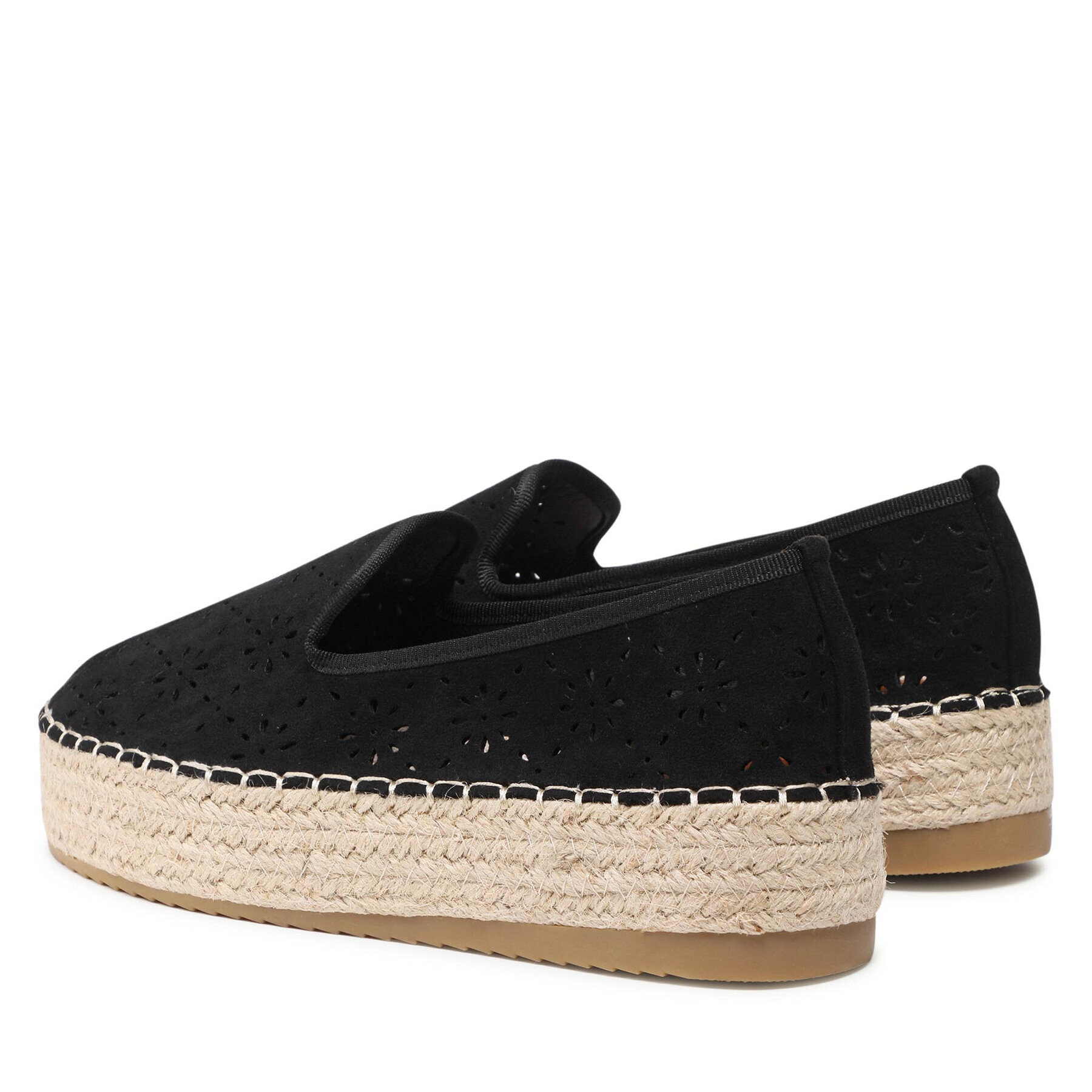 DeeZee Espadrile WSS20459-01 Črna - Pepit.si