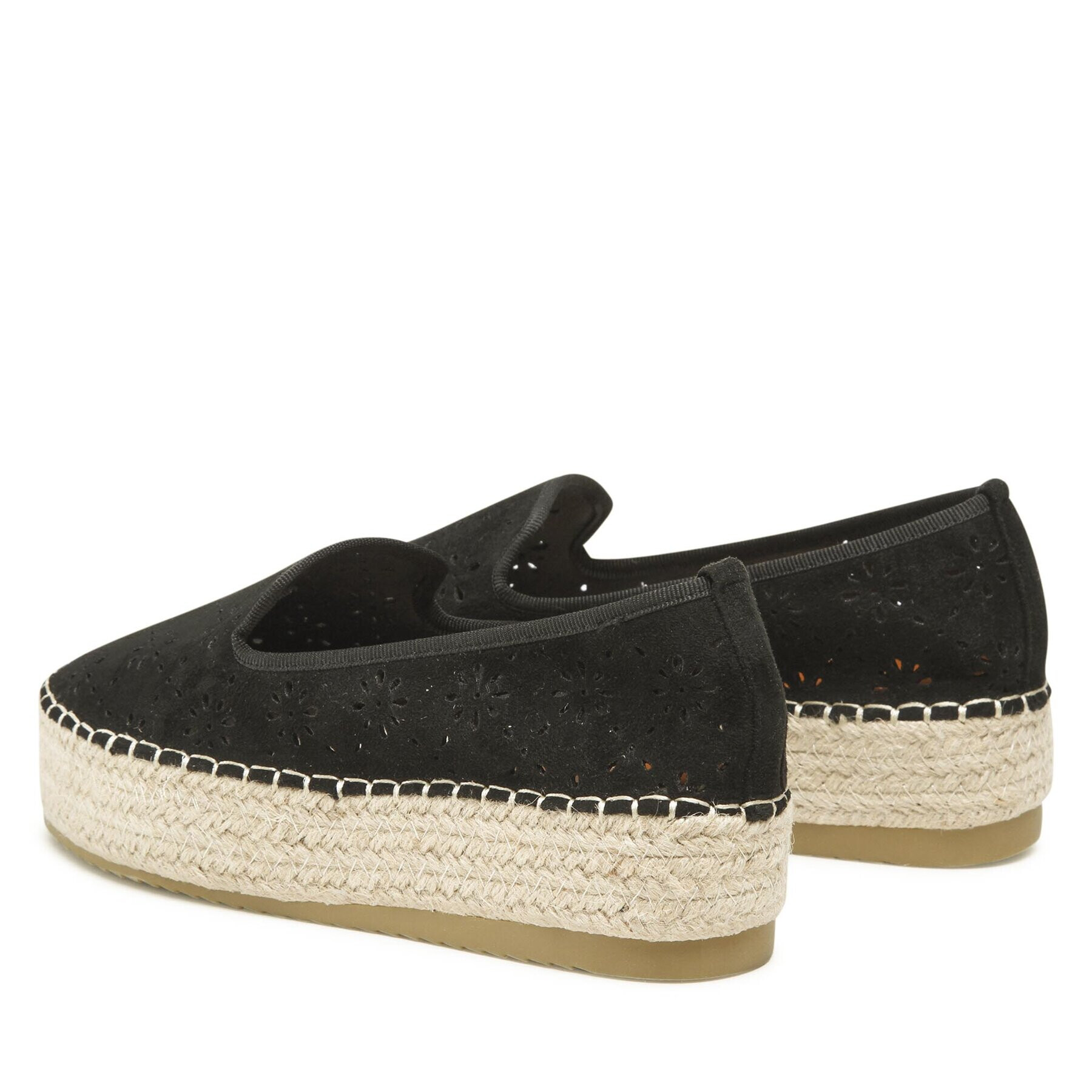 DeeZee Espadrile WSS20459-01 Črna - Pepit.si