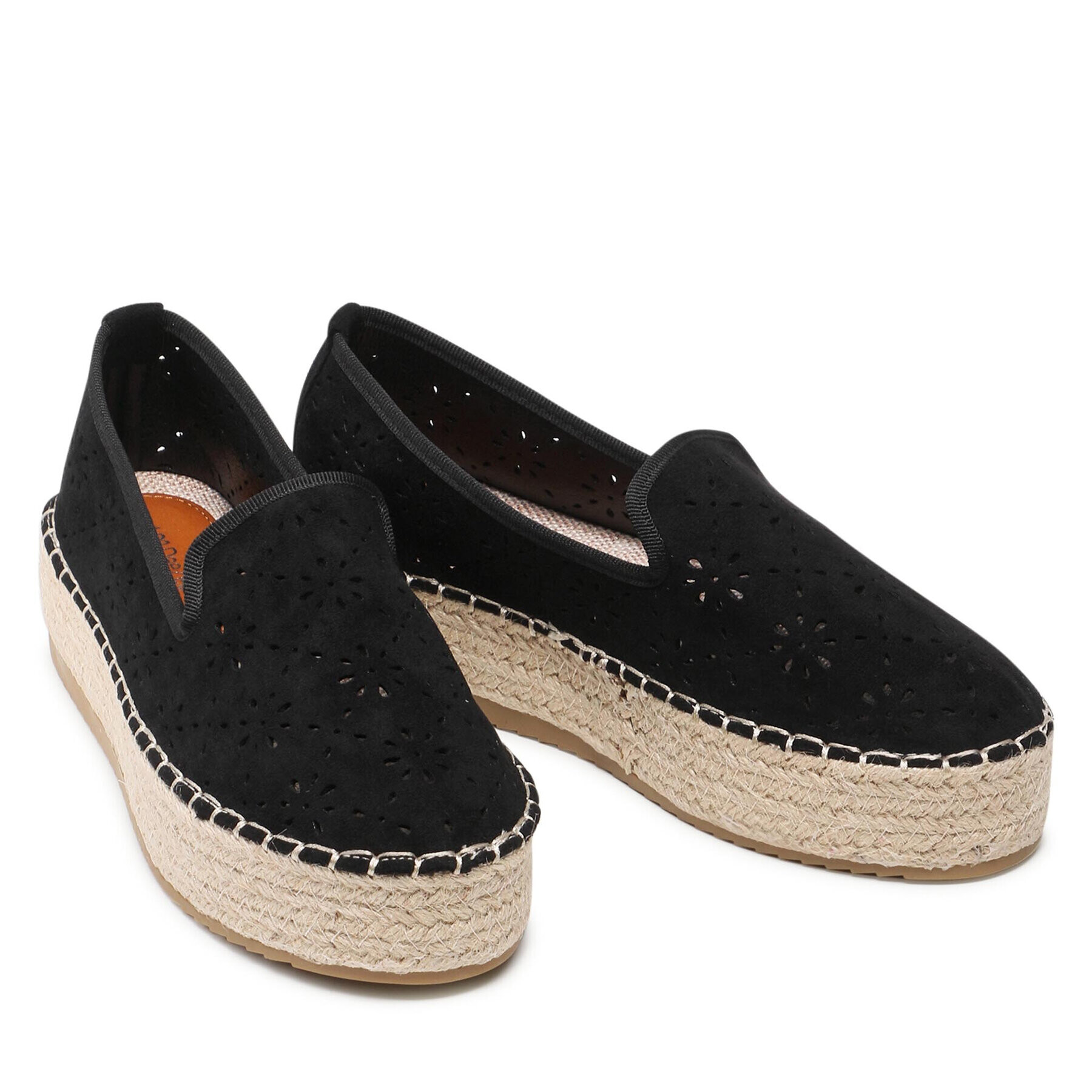 DeeZee Espadrile WSS20459-01 Črna - Pepit.si