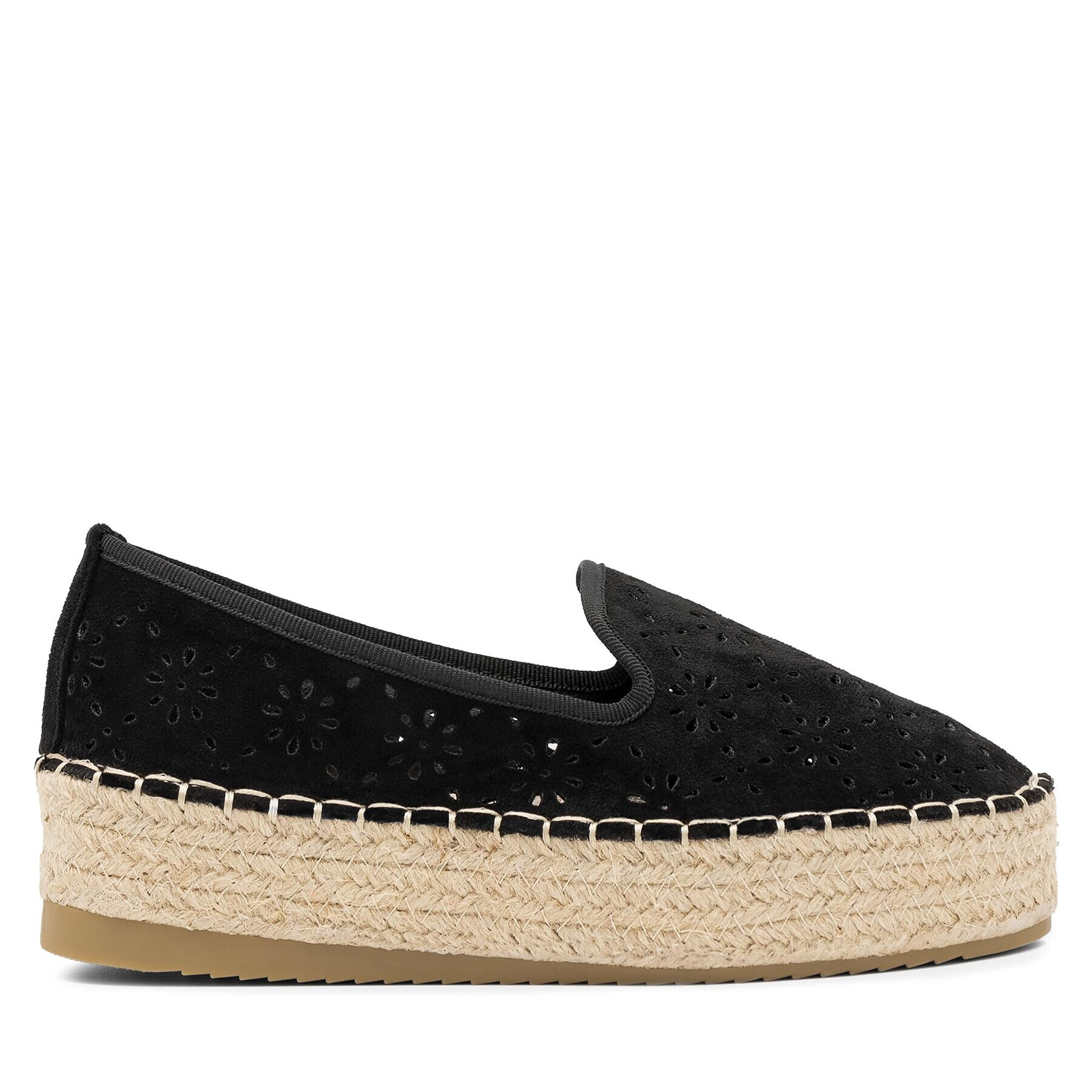 DeeZee Espadrile WSS20459-01 Črna - Pepit.si