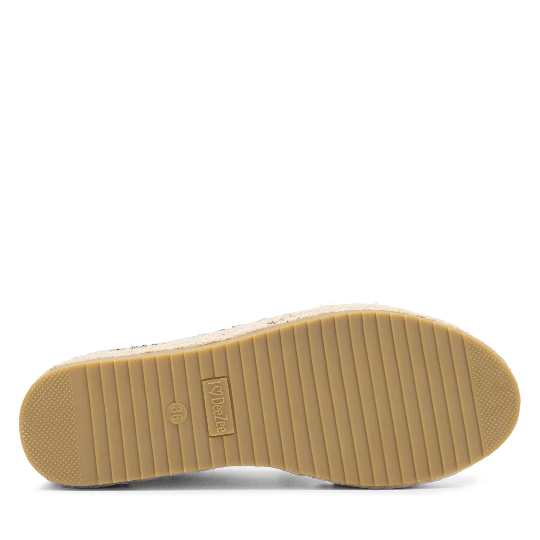 DeeZee Espadrile WSS20459-01 Črna - Pepit.si